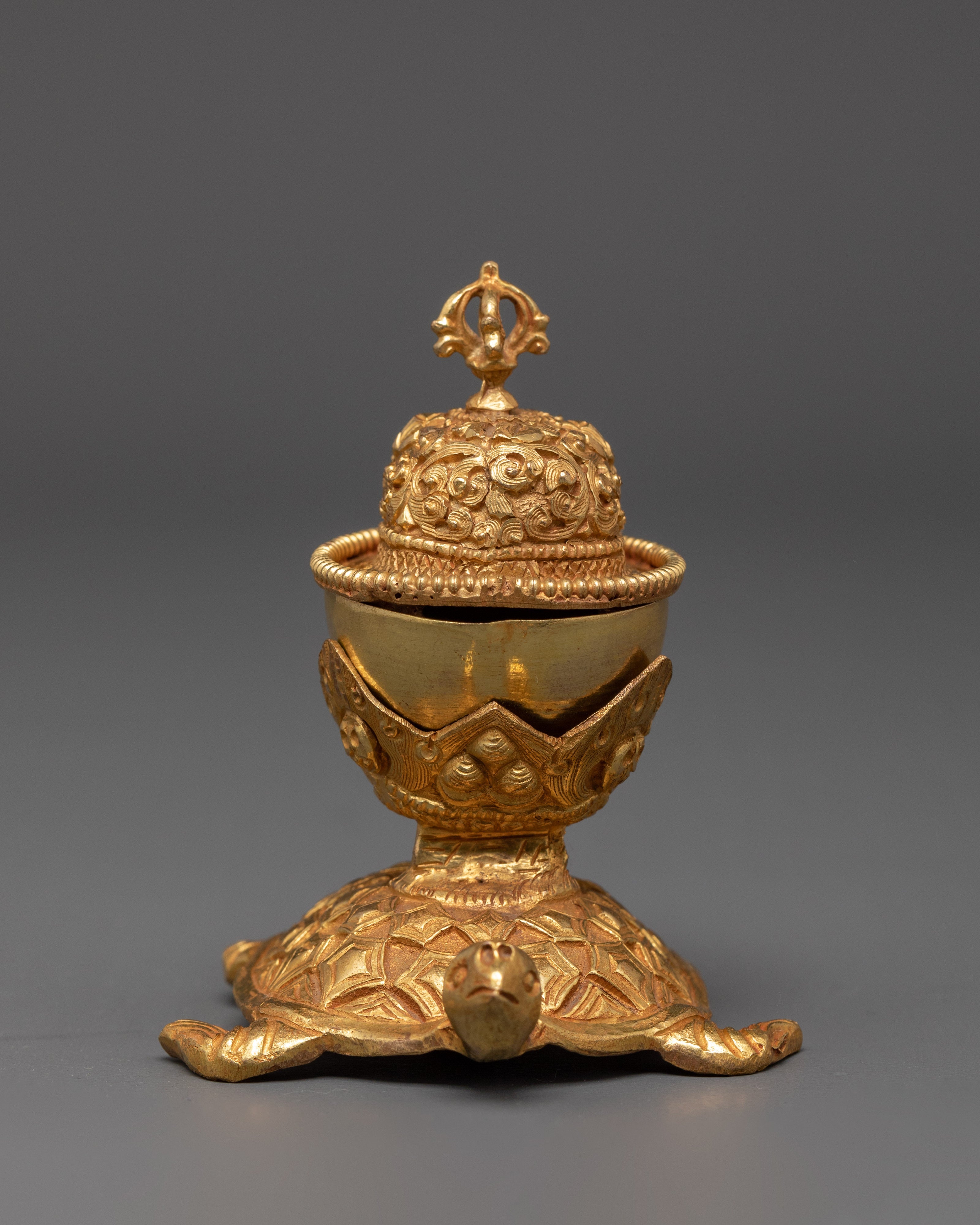 Sacred Kapala Ritual Set | Tibetan Buddhist Offering Set