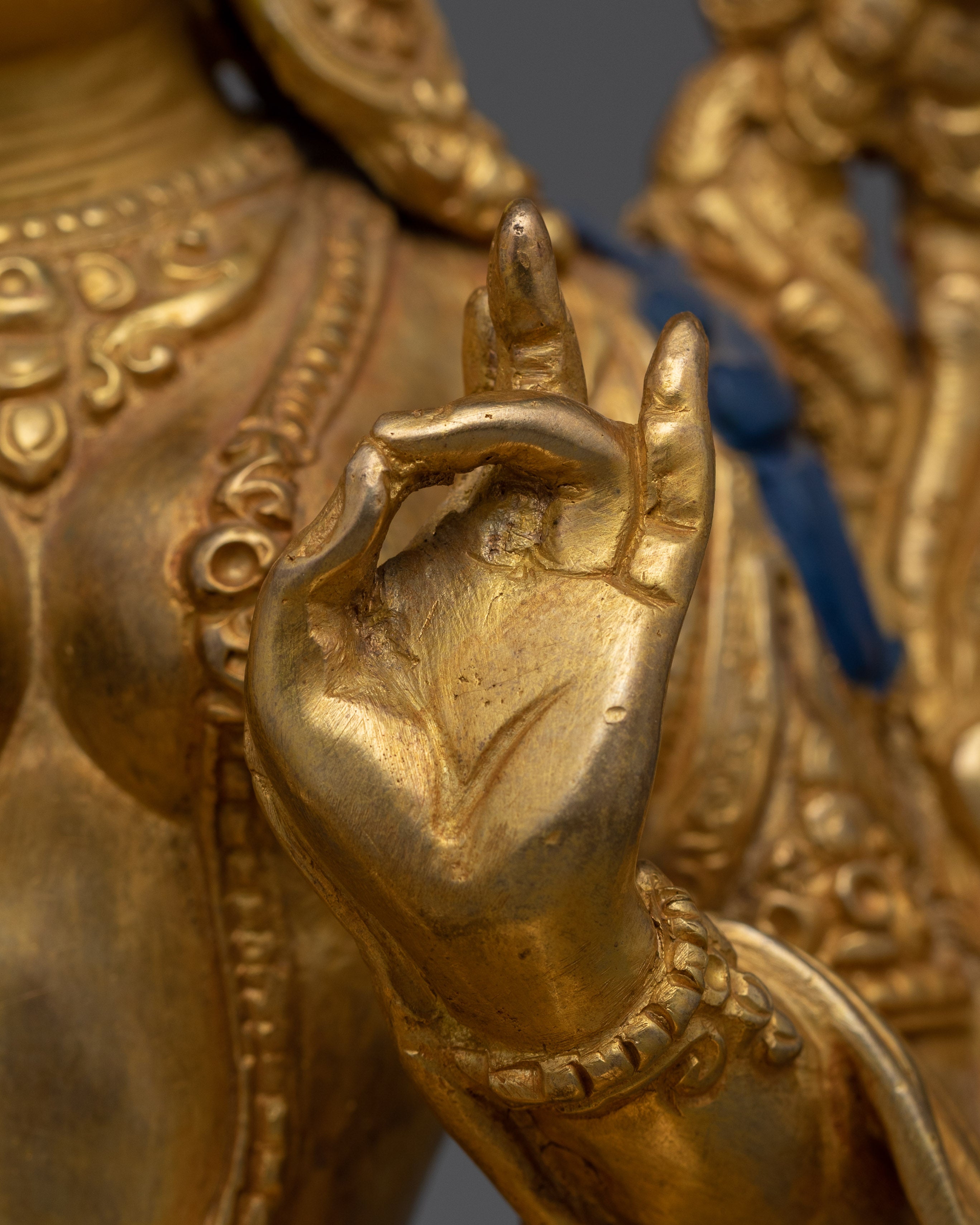 Boddhisattva Green Tara Compassion Goddess | Traditional Himalayan Artwork