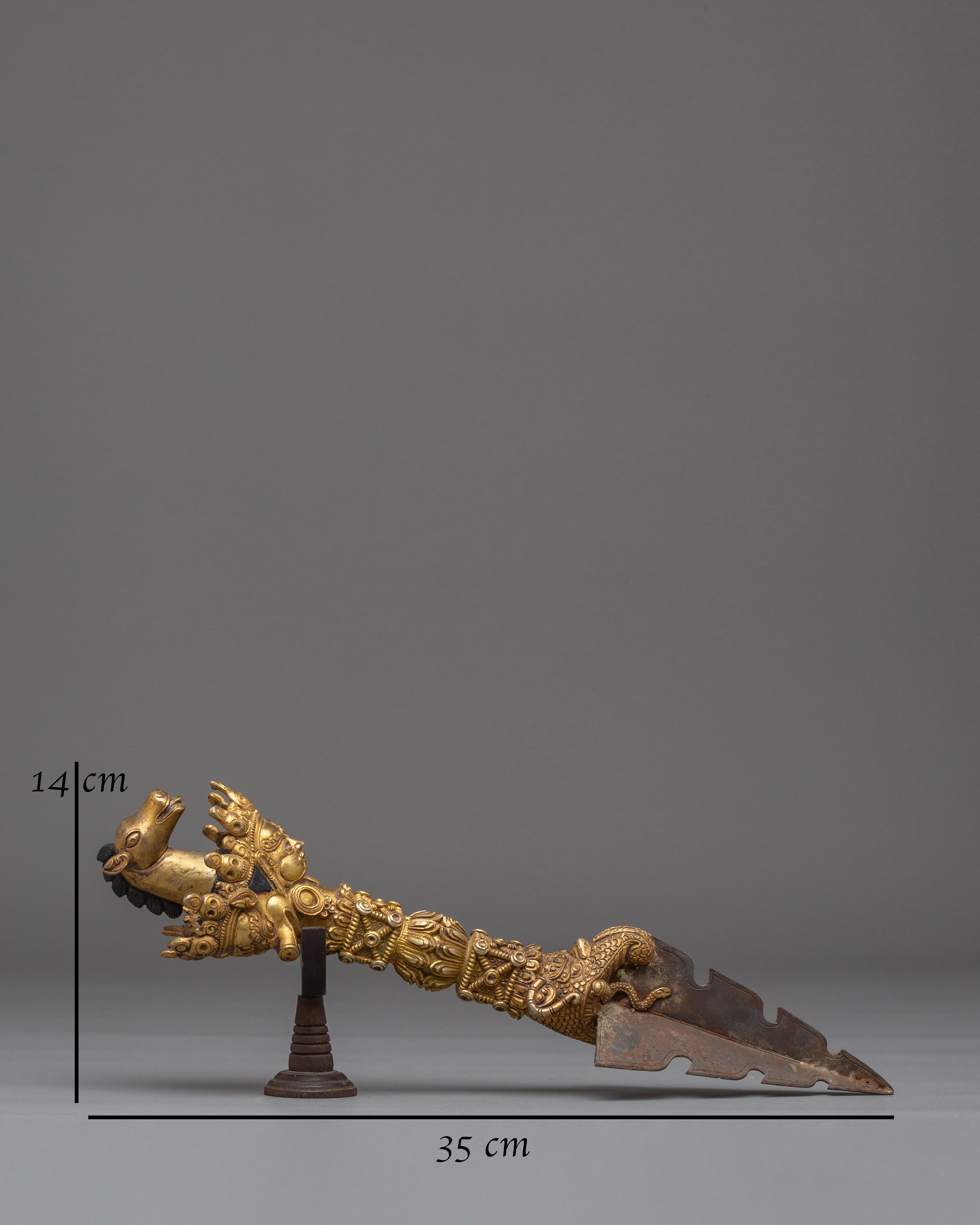 Traditional Ritual Dagger Phurba | Symbol of Transformation