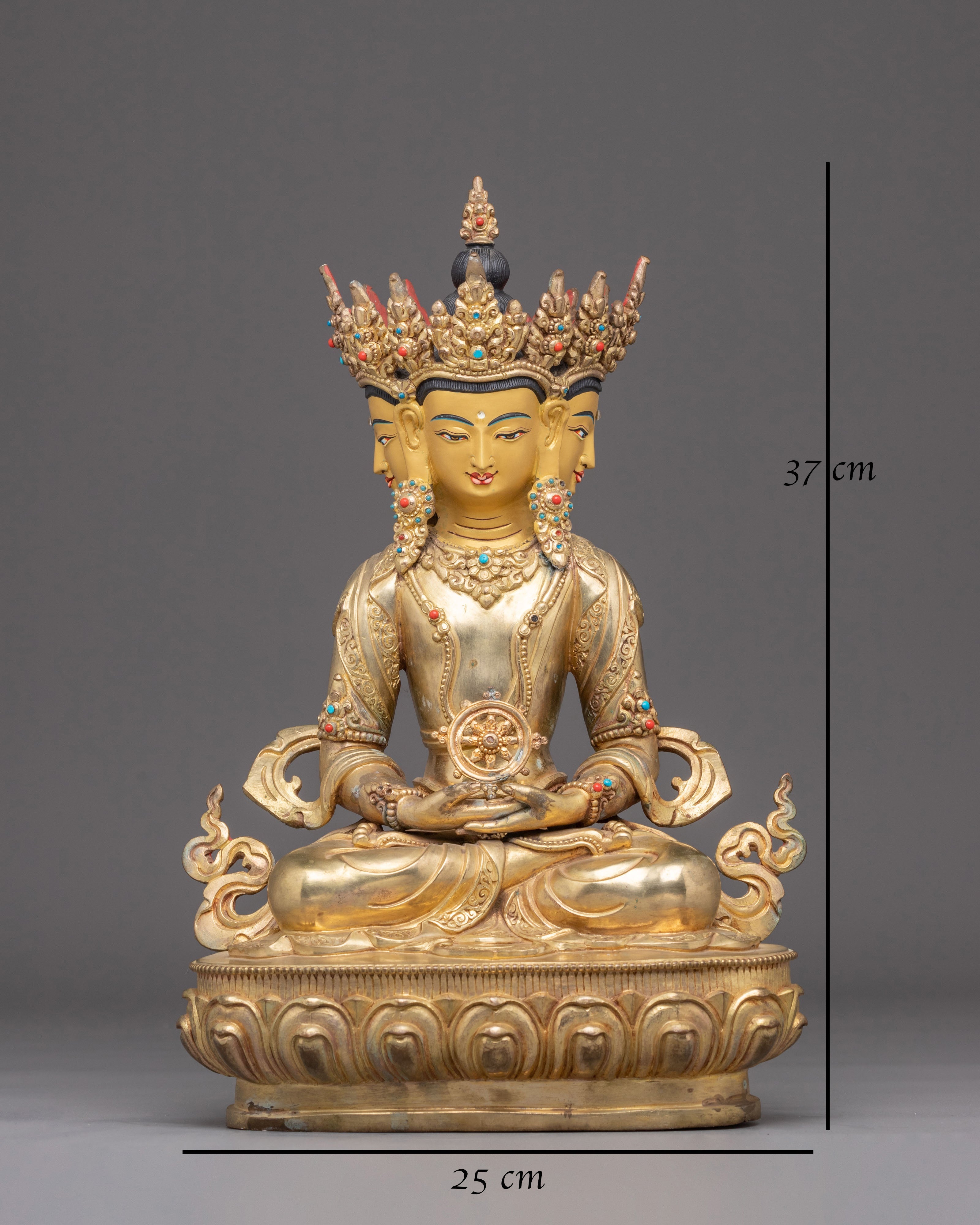 Vairochana Buddha Sculpture | Symbol of Enlightenment