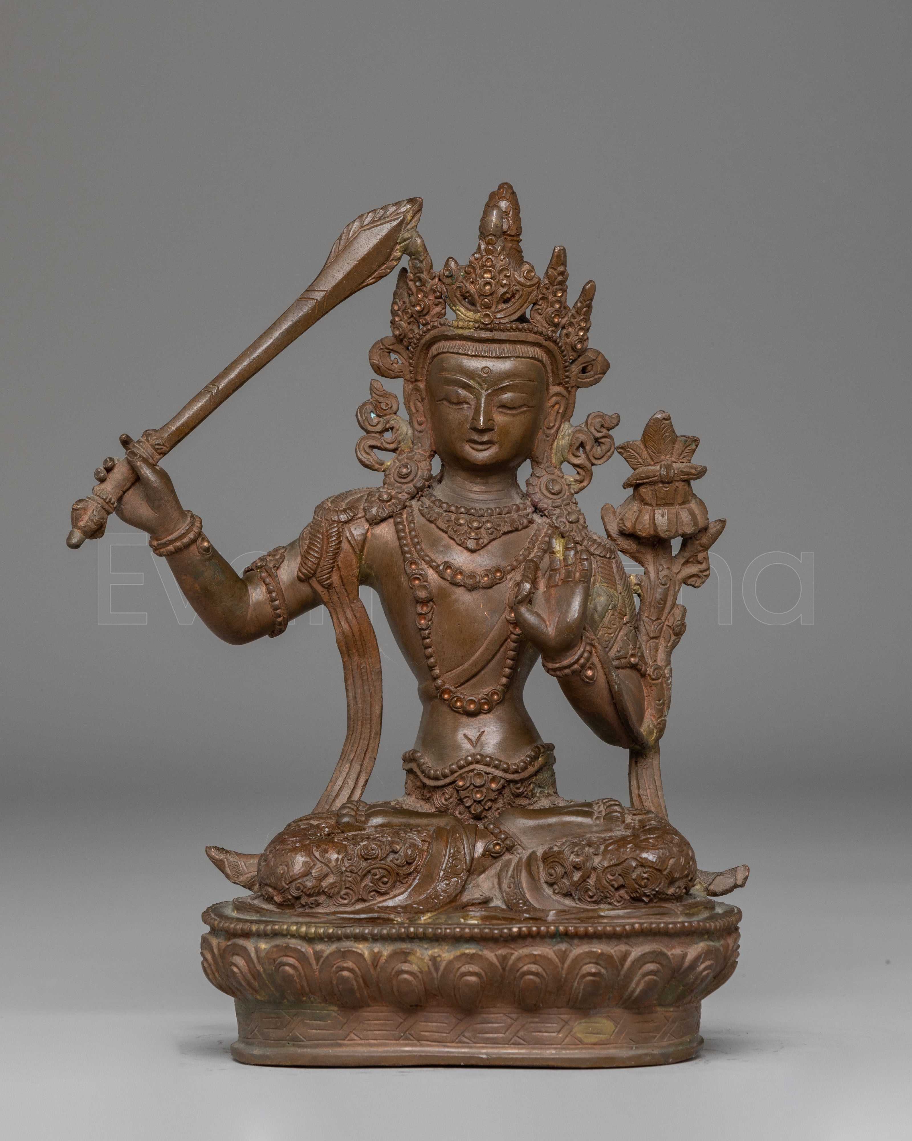Wisdom Symbol Manjushri Statue