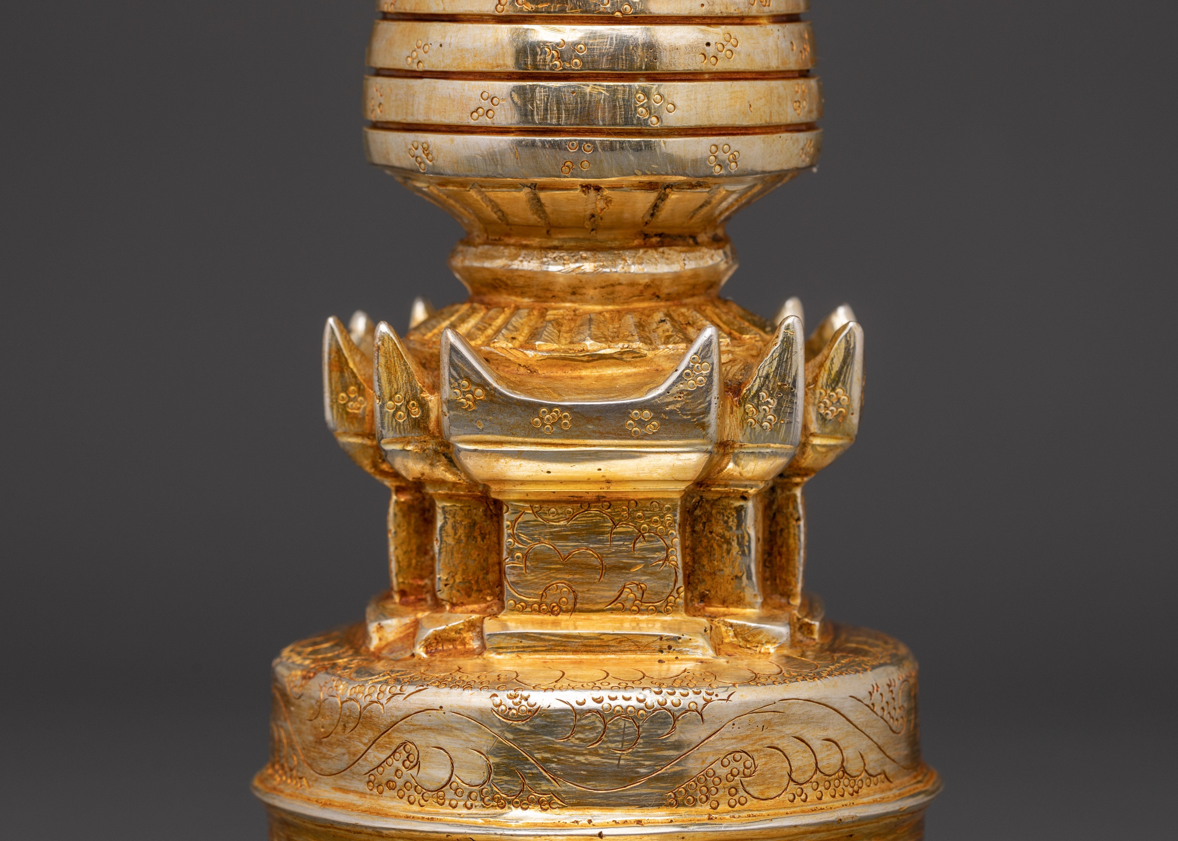 Tibetan Stupa for Altar | Spiritual Meditation Decor