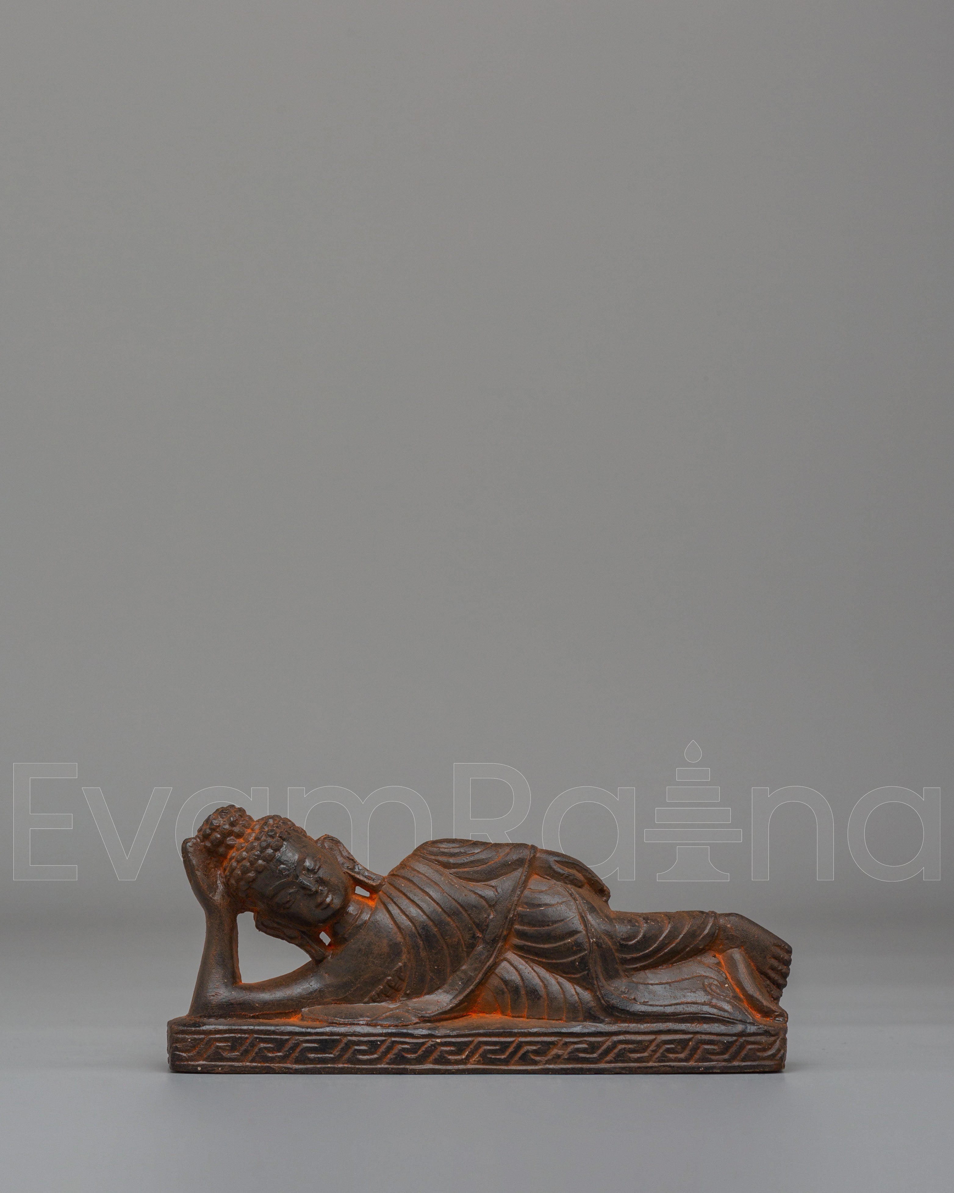 Handcrafted Sleeping Buddha Statue 