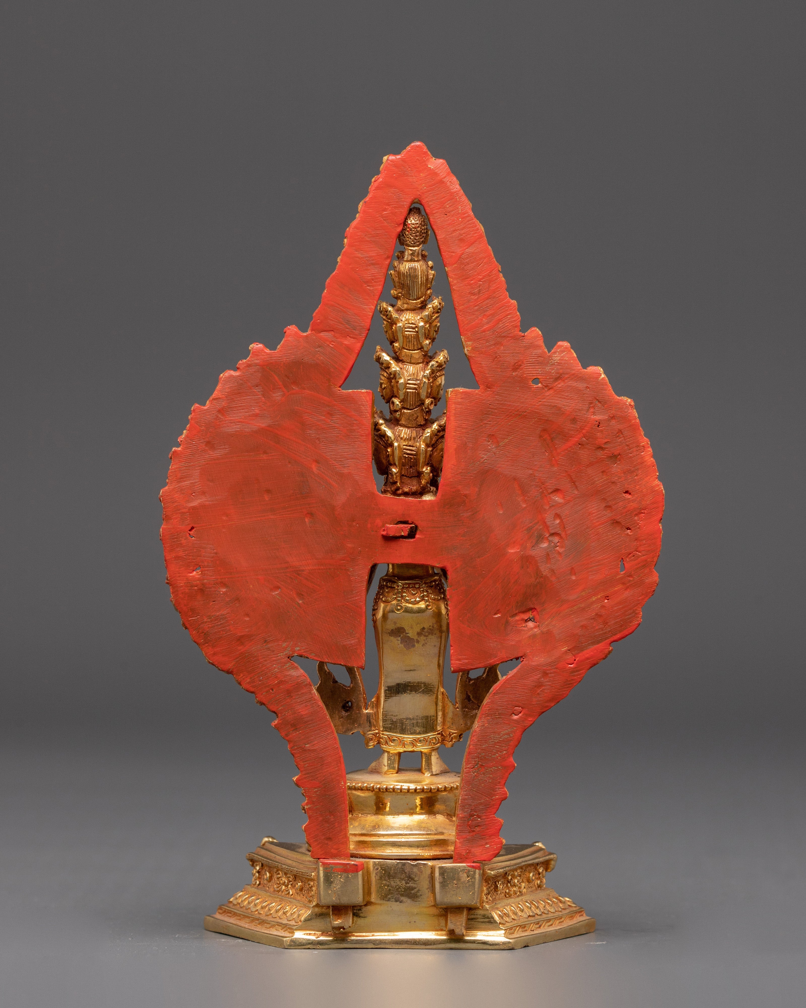 Thousand Armed Chenrezig Copper Statue | Gold Plated Avalokiteshvara