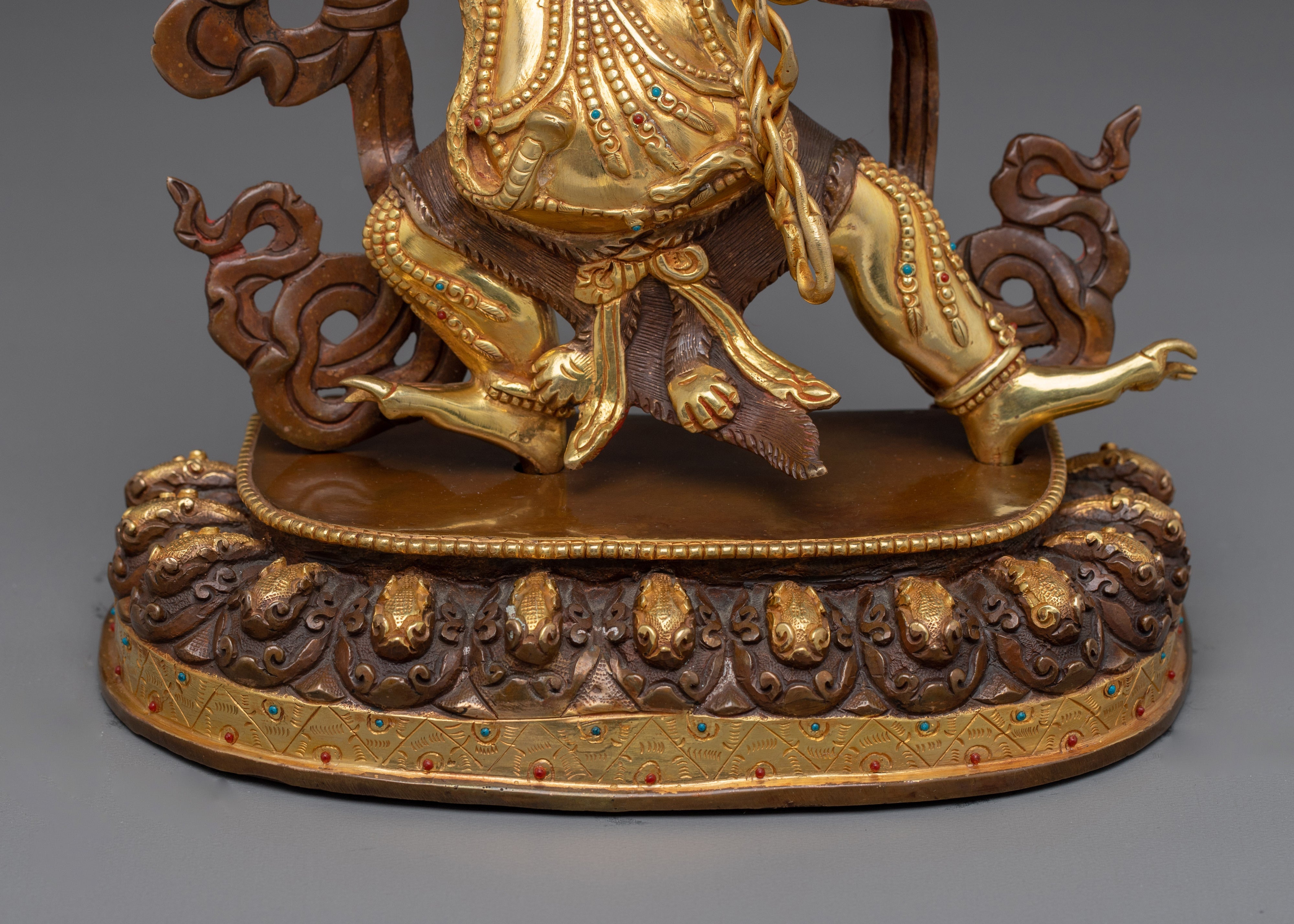 Tibetan Vajrapani Bodhisattva Statue | Spiritual Home Decor
