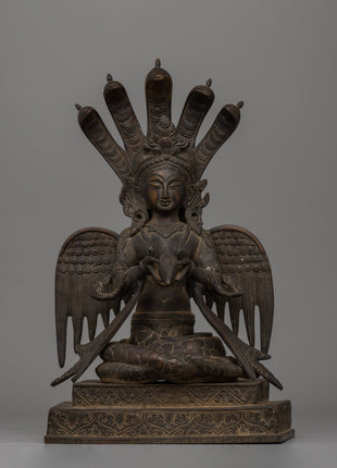 Naga Kanya Hindu Goddess​ Statue