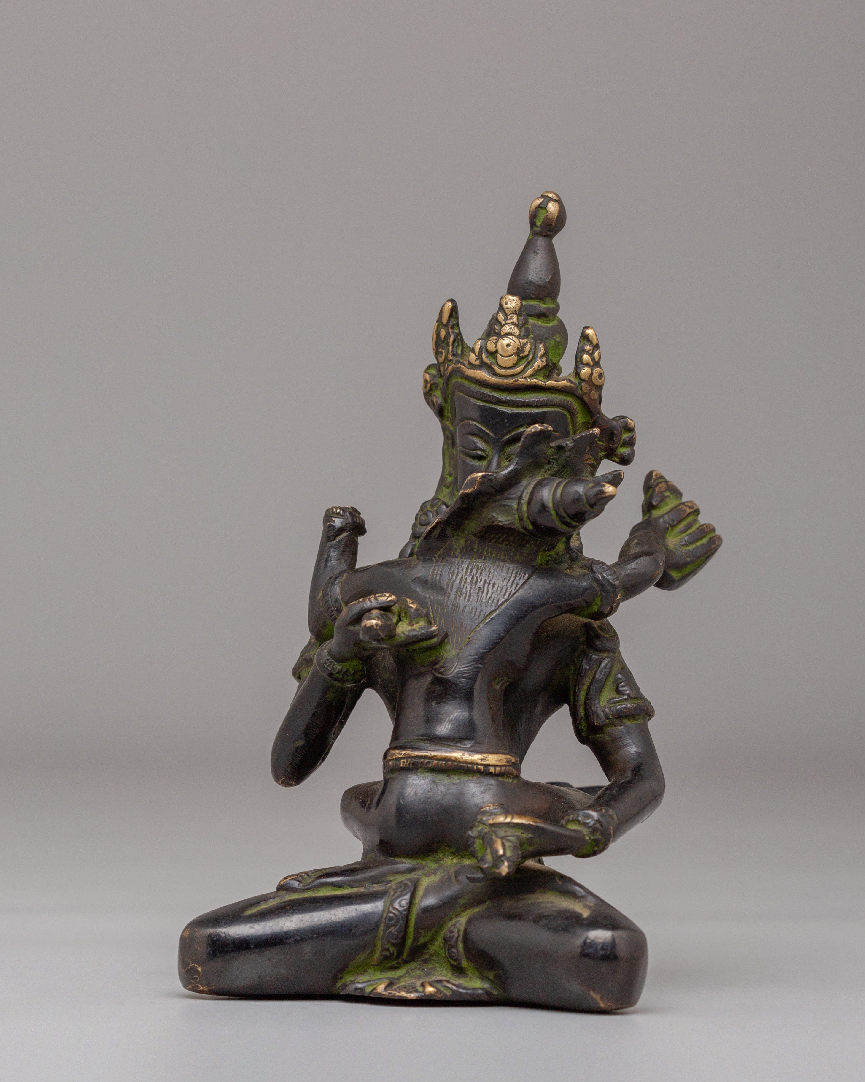 Sacred Vajrasattva with Consort Statue | Symbol of Purification and Spiritual Union