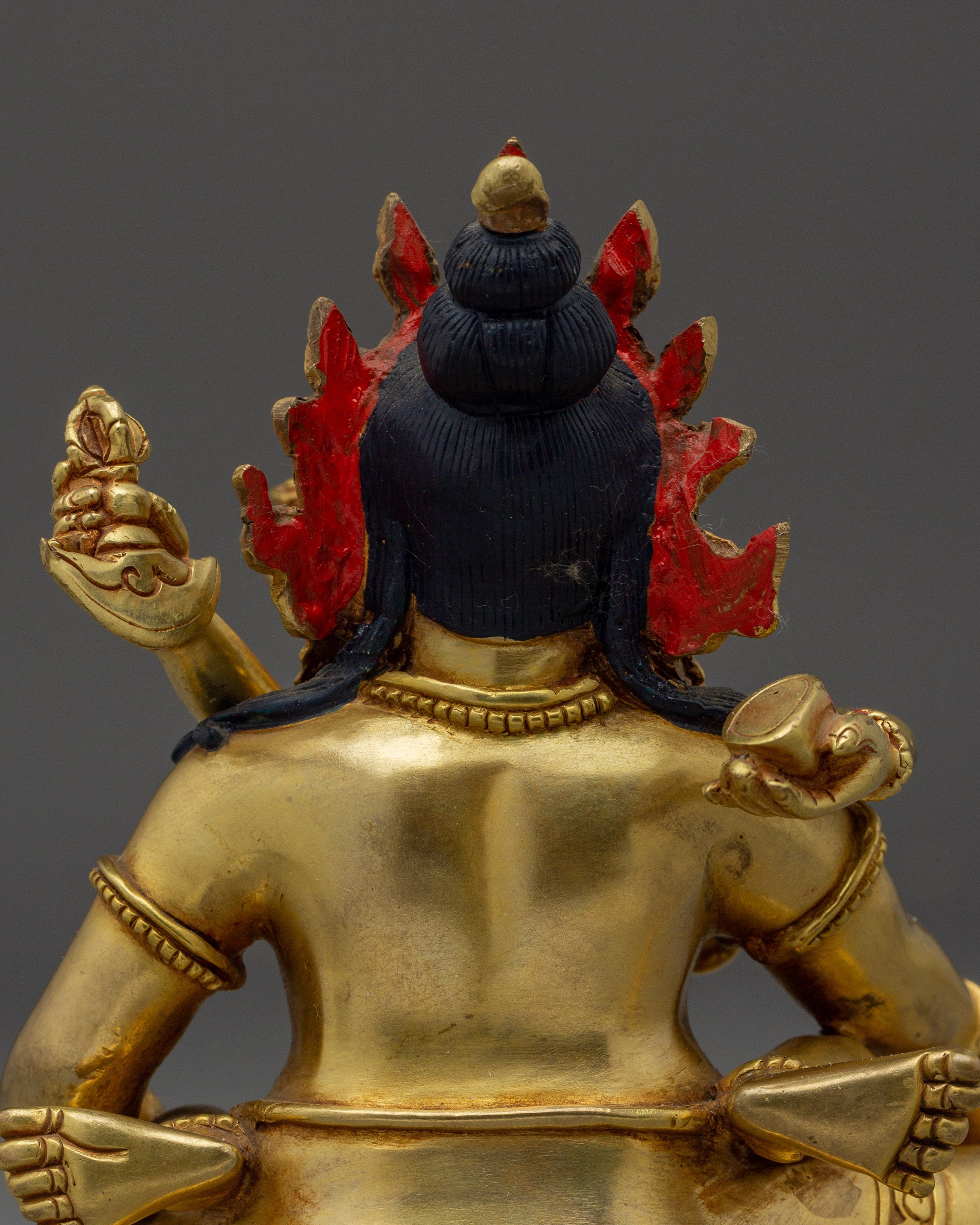 Dzambhala with consort | Wealth Deity Yab Yum