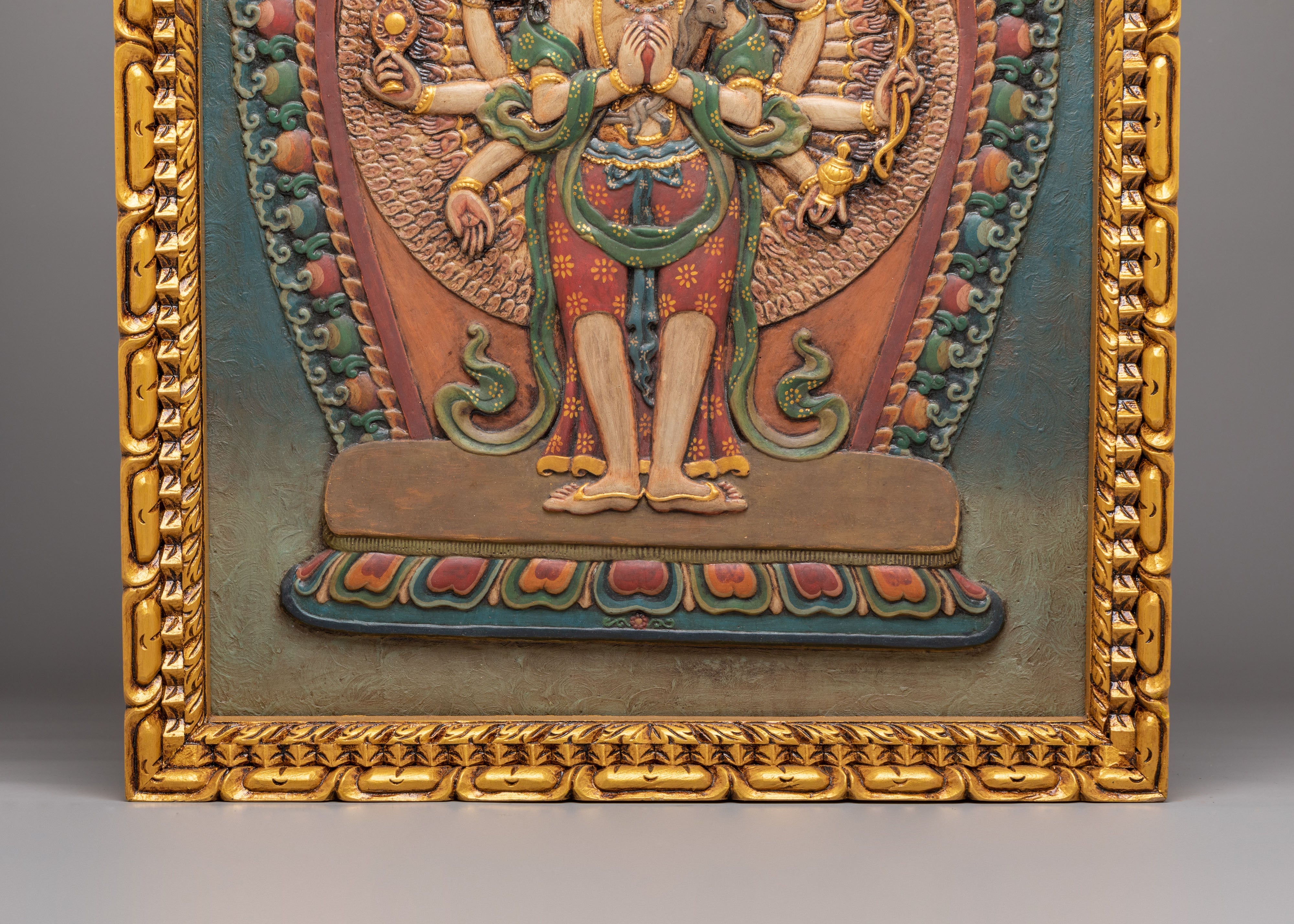 1000-armed Chenrezig Wall Hanging | Traditional Tibetan Artwork