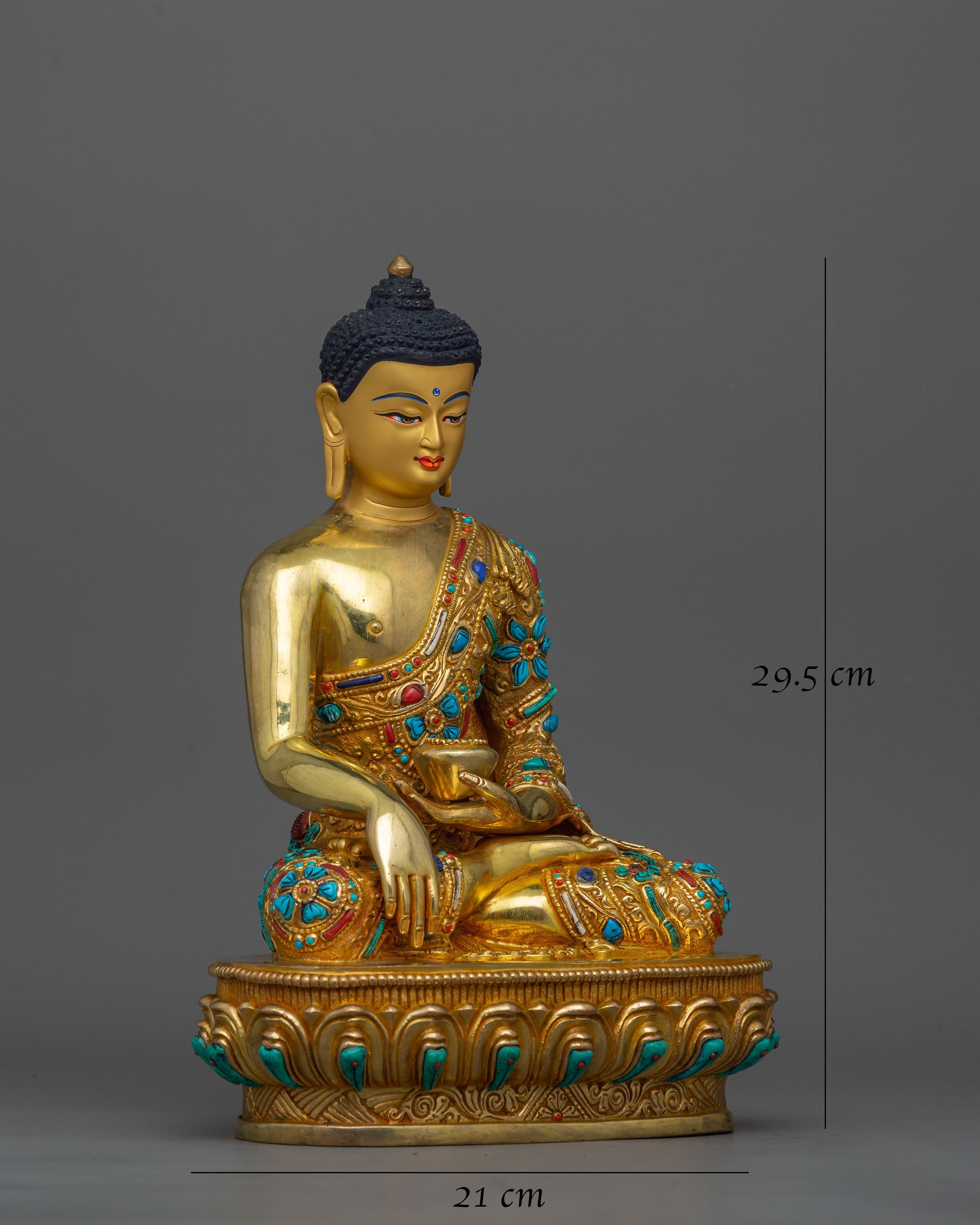 shakyamuni-buddha-adorned-with-gemstone-statue