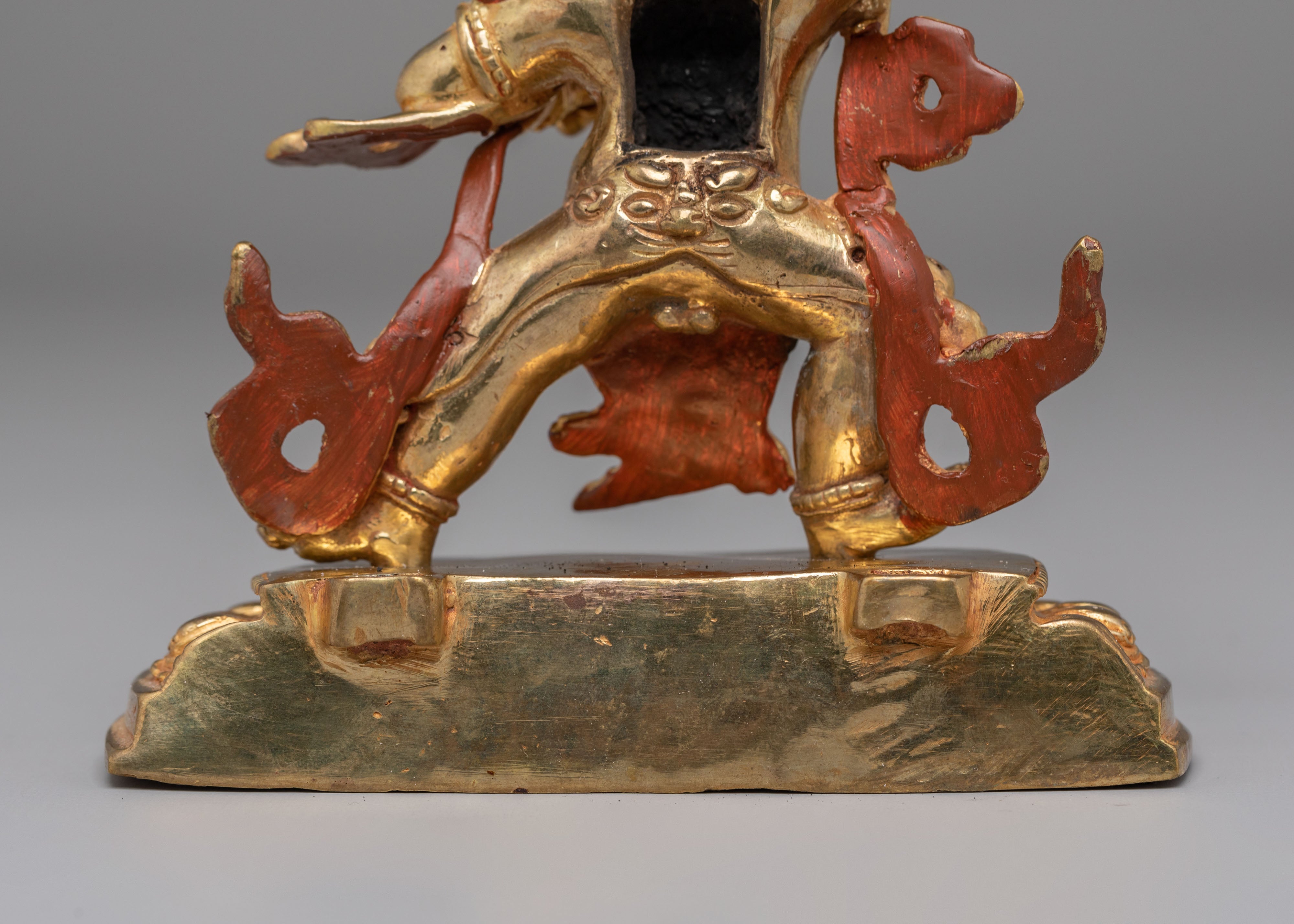 Handmade Power Deity Vajrapani Statue | Spiritual Protection Decor
