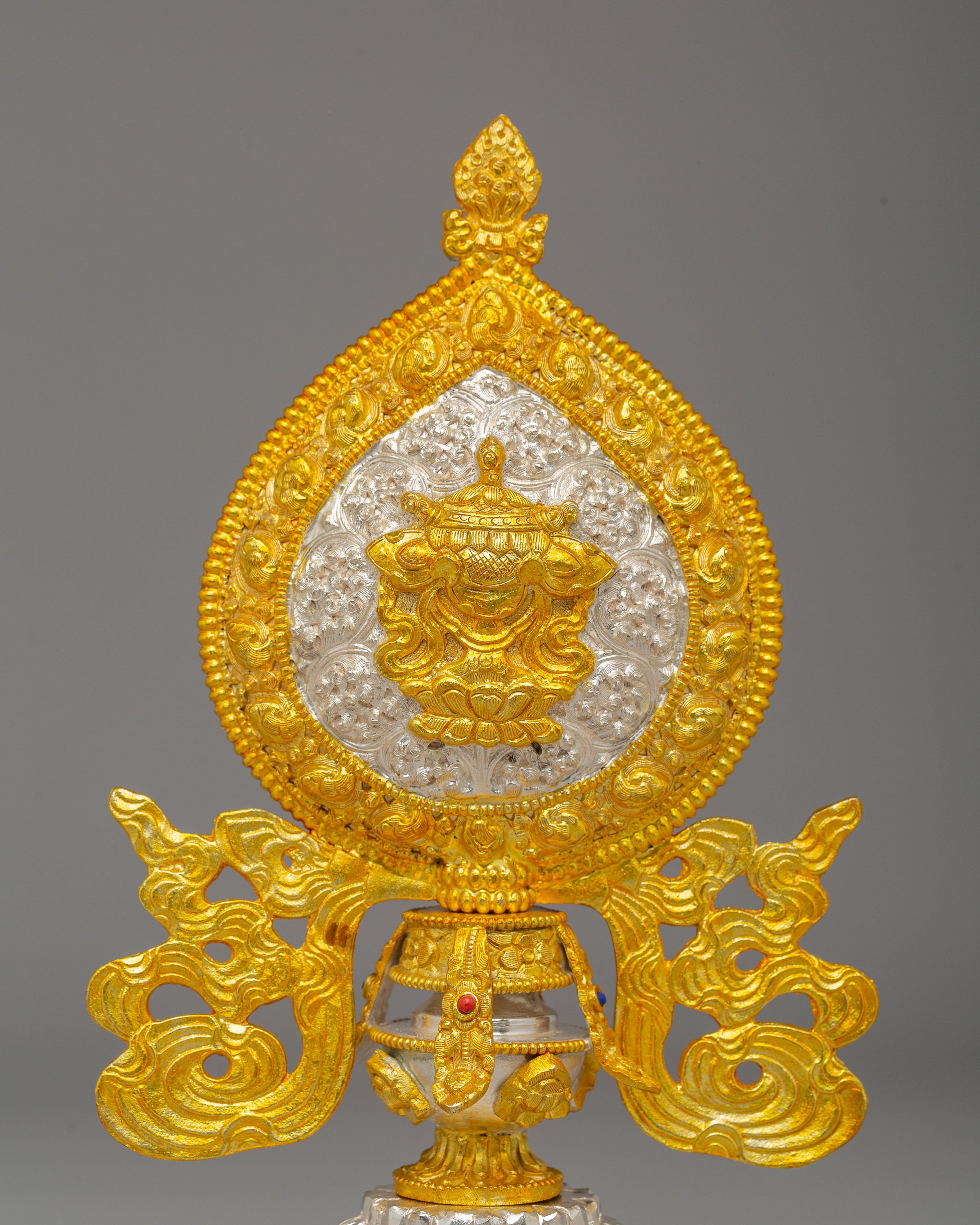 Tibetan Altar Eight Auspicious Symbols | Tibetan Buddhist Ritual Tools