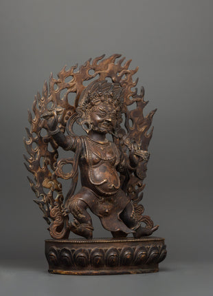Bodhisattva Vajrapani Sculpture | The Guardian of Wisdom