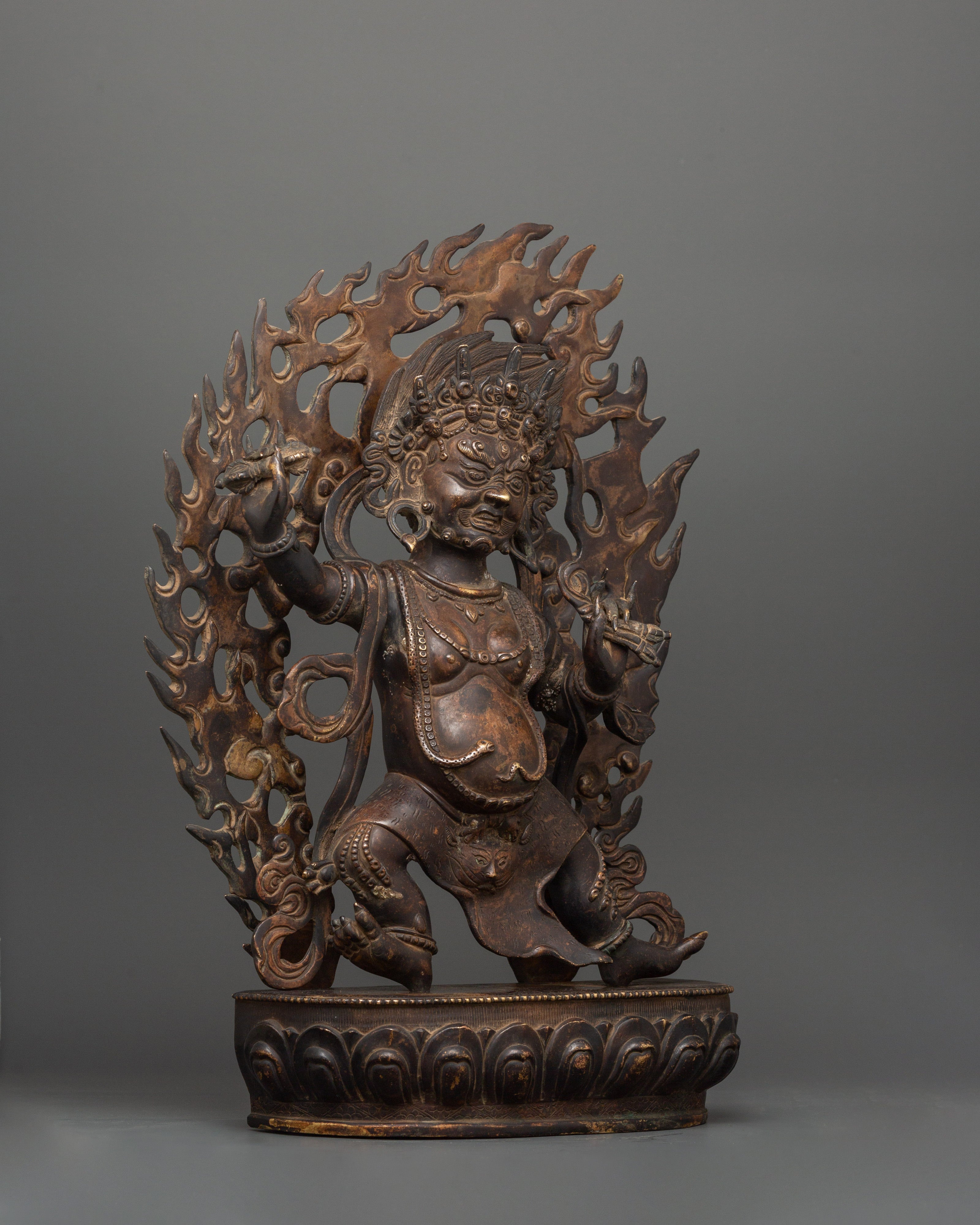 Bodhisattva Vajrapani Sculpture | The Guardian of Wisdom