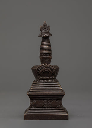 oxidized-brass-tibetan-stupa