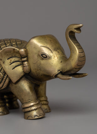 Pair of Bronze Elephant Statue | Animal Statues for Symbolic Decor