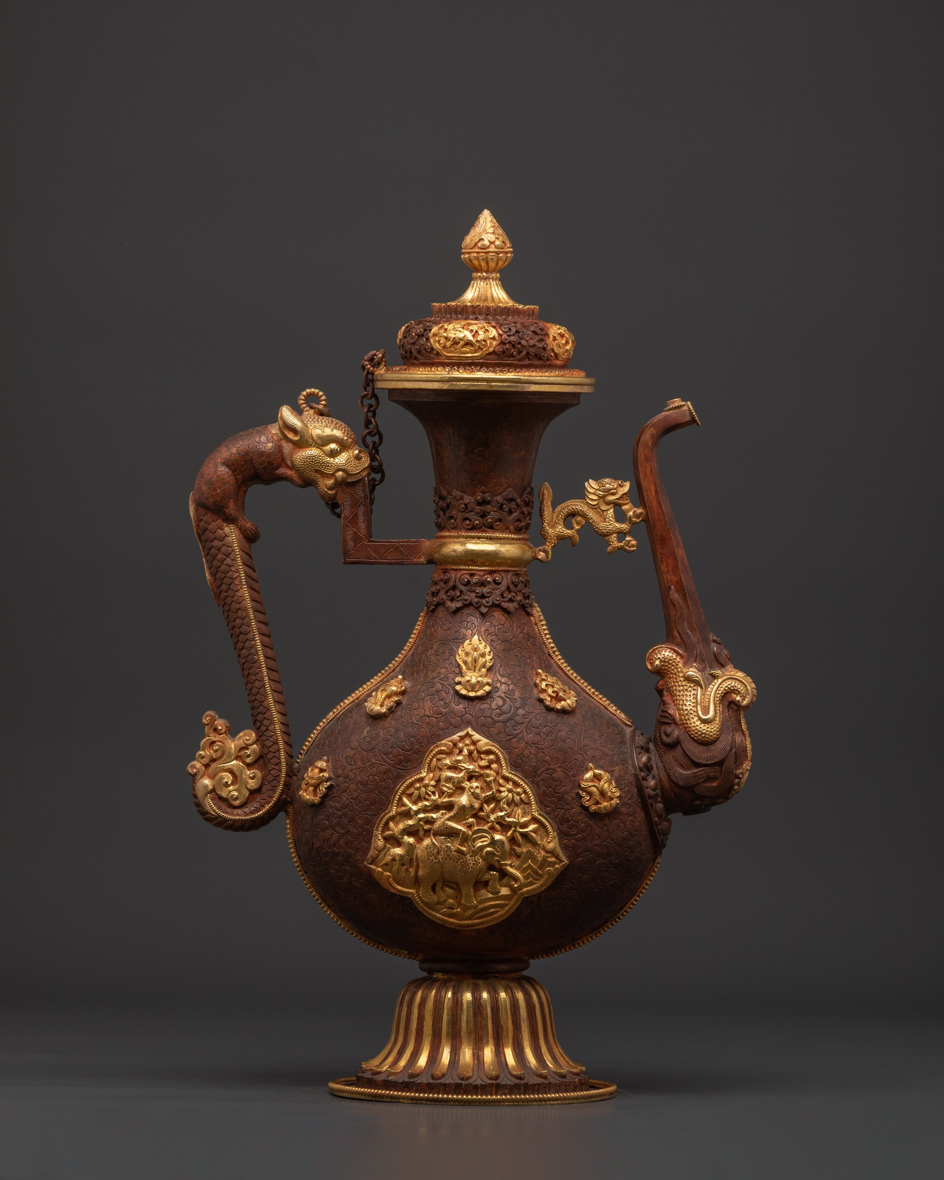 Himalayan Ritual Objects Himalayan Ritual Bhumba | Spiritual Artifact for Meditation