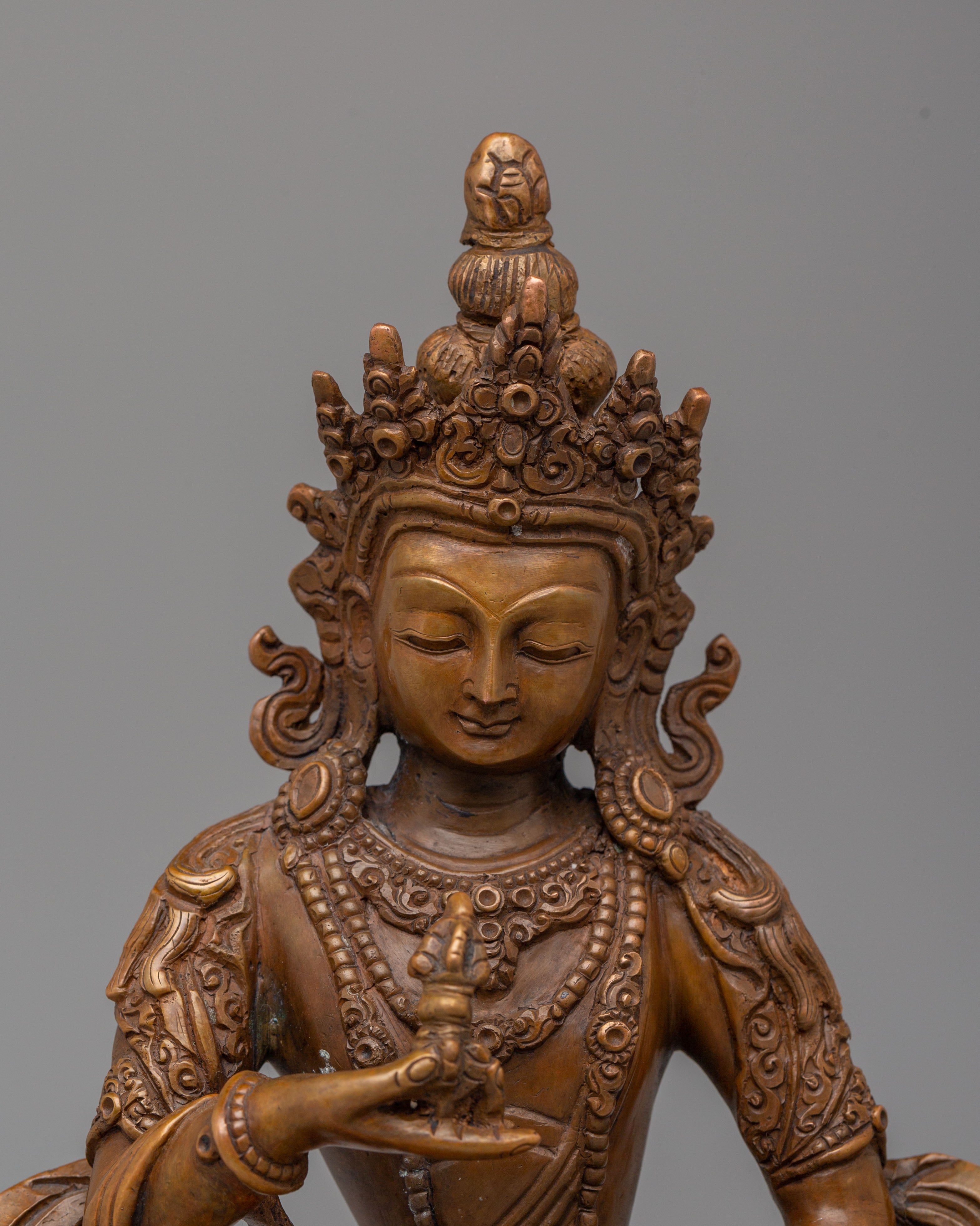 Traditional Buddhist Vajrasattva Statue | Symbol of Purification