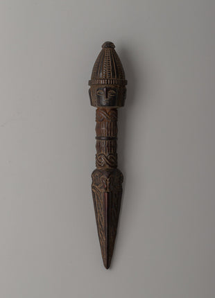 Sacred wooden Phurba dagger