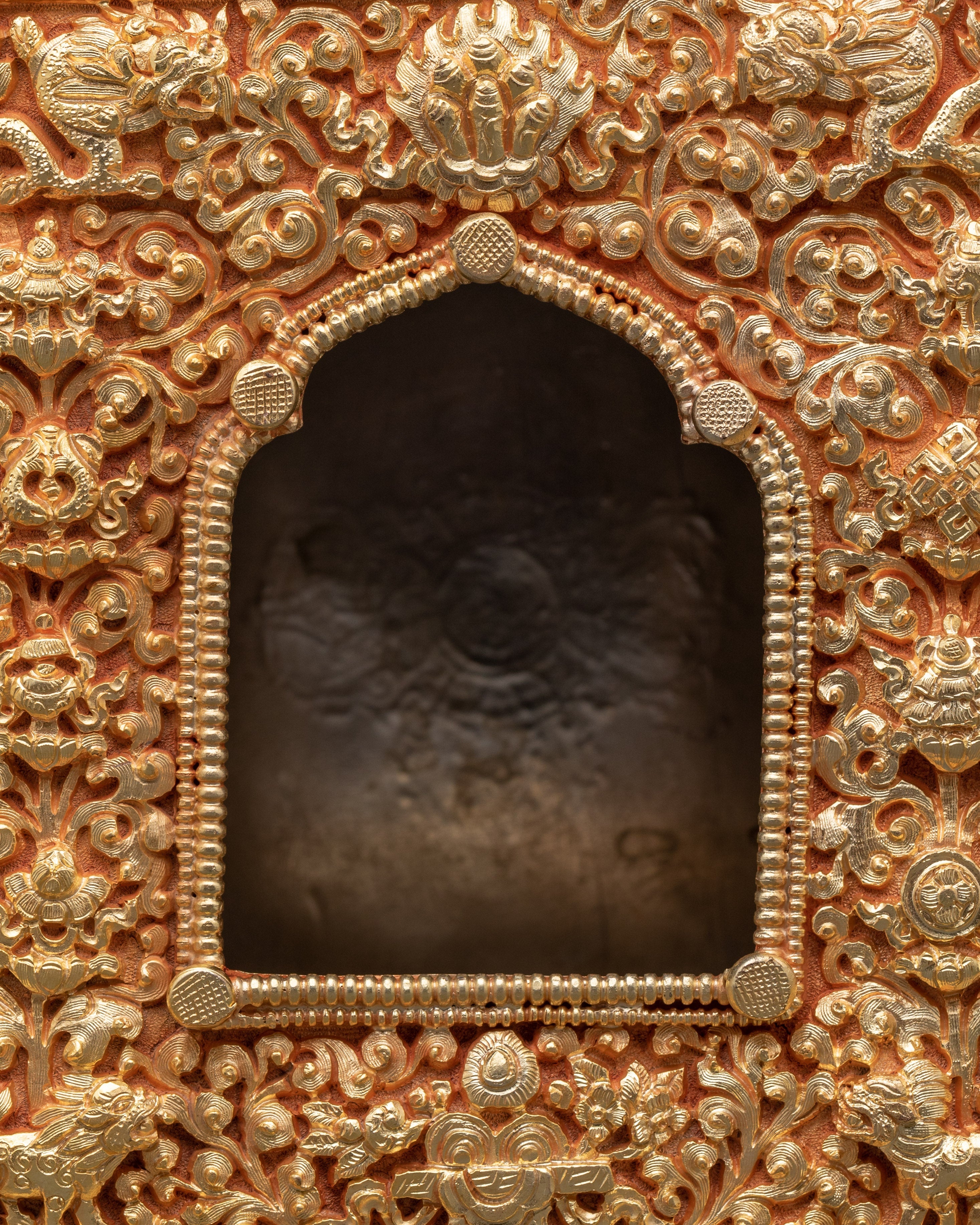 Himalayan Ghau Amulet Box | Tibetan Buddhist Prayer Relic Case