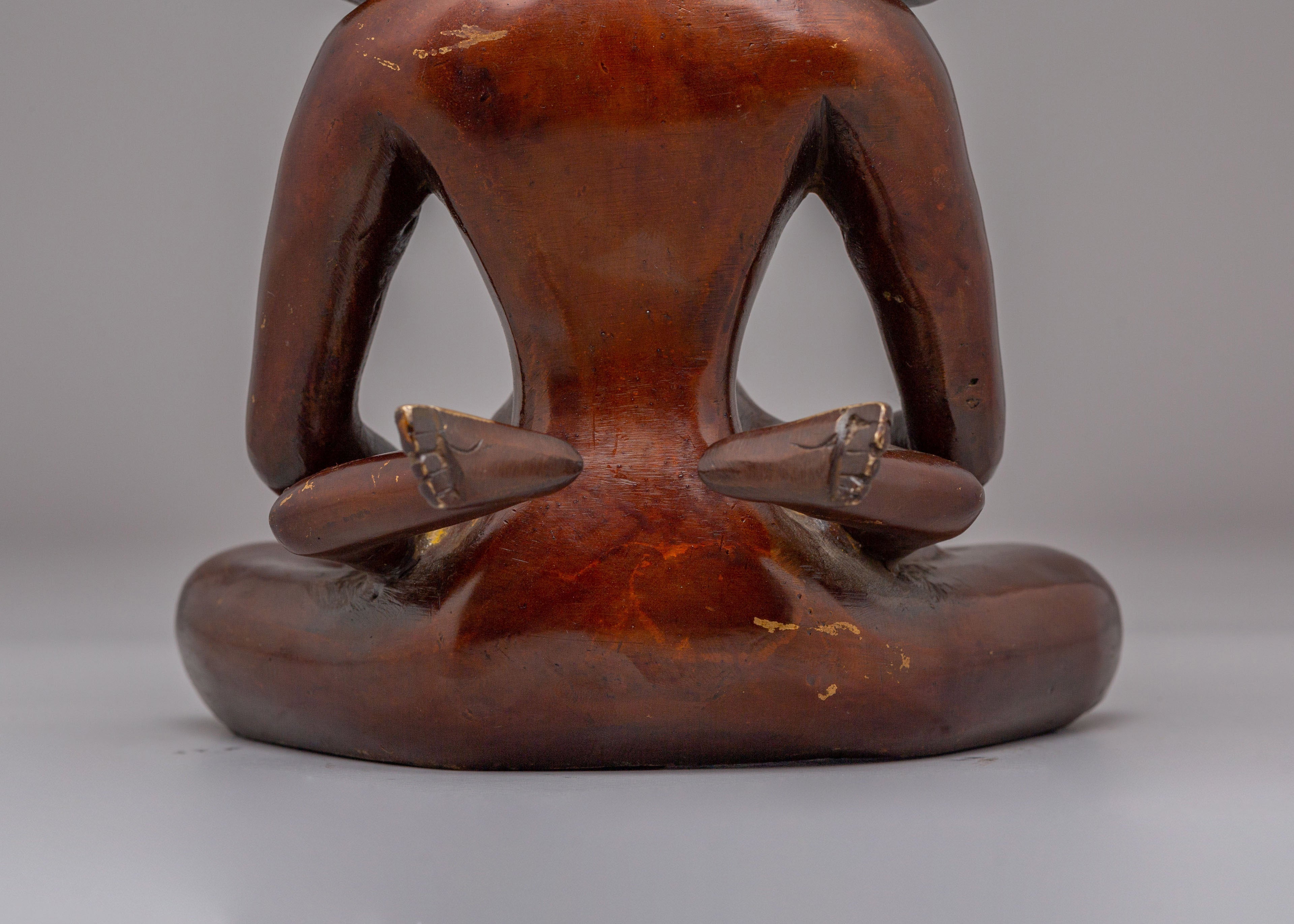 Handcrafted Samantabhadra Statue | Tibetan Buddha of Infinite Wisdom