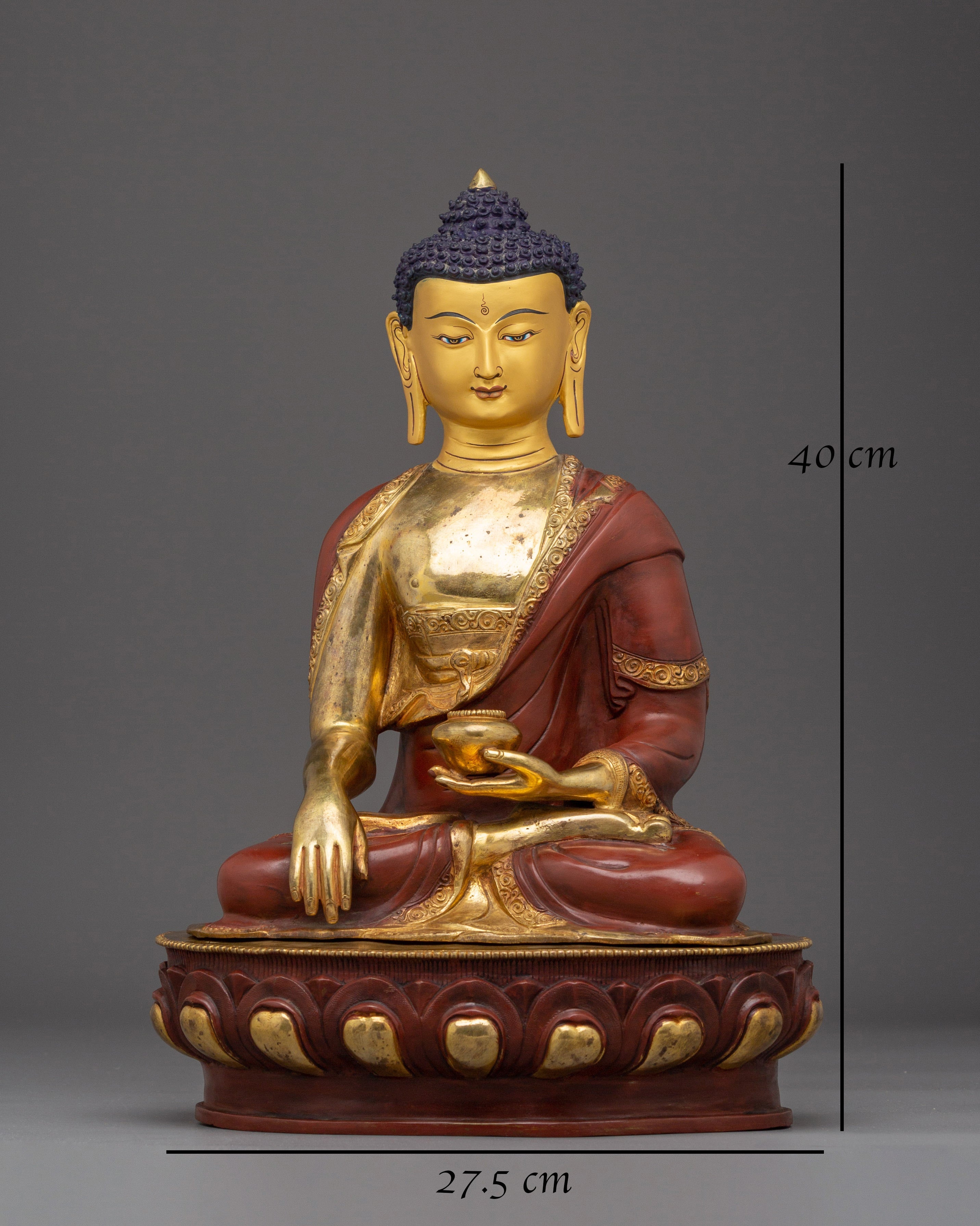 Historical Buddha Figurine of Shakyamuni Buddha | Enlightened One