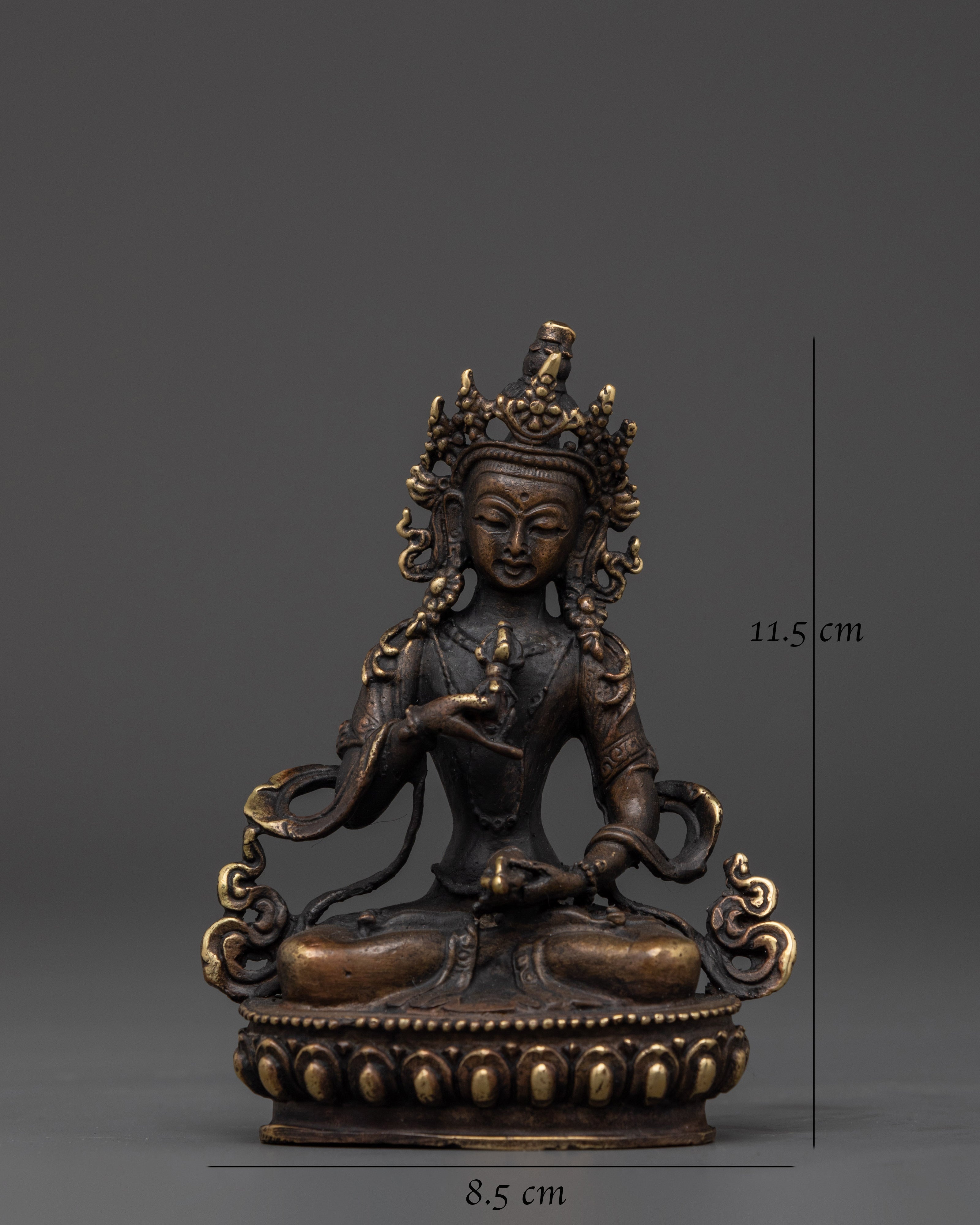 Vajrasattva Purifier of Karma Statue | Serene Statue of Tibetan Dorje Sempa