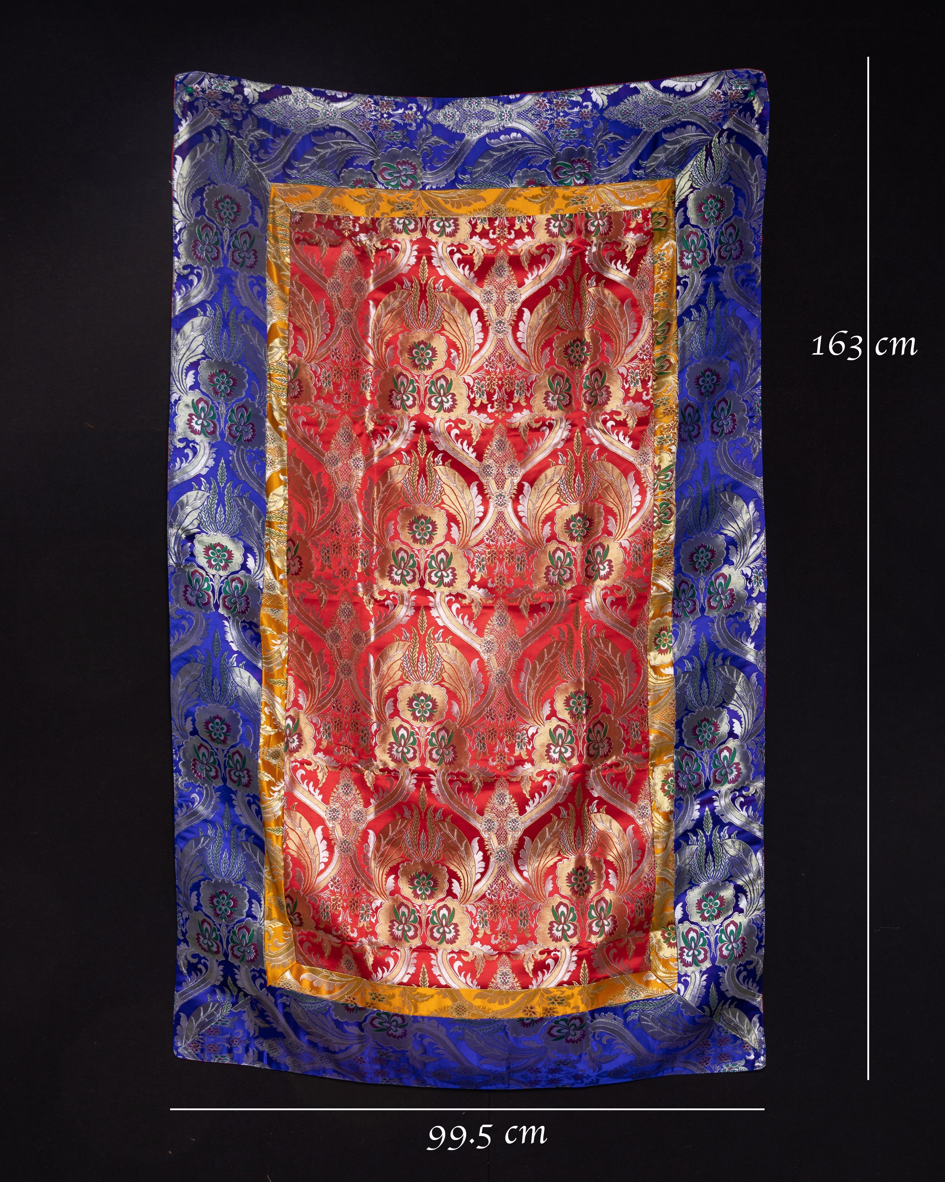 Silk Table Cloth | Tibetan Silk Cloth for Meditation and Decor