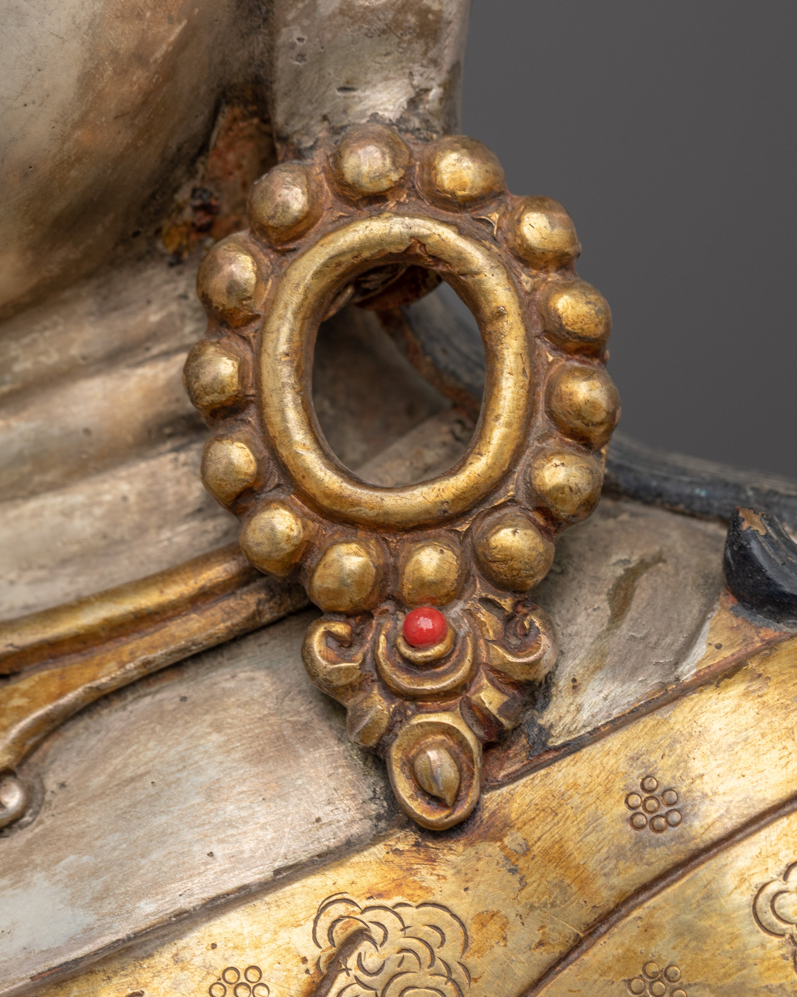 Parvati Copper Gold Plated Statue | Gold & Silver Plating