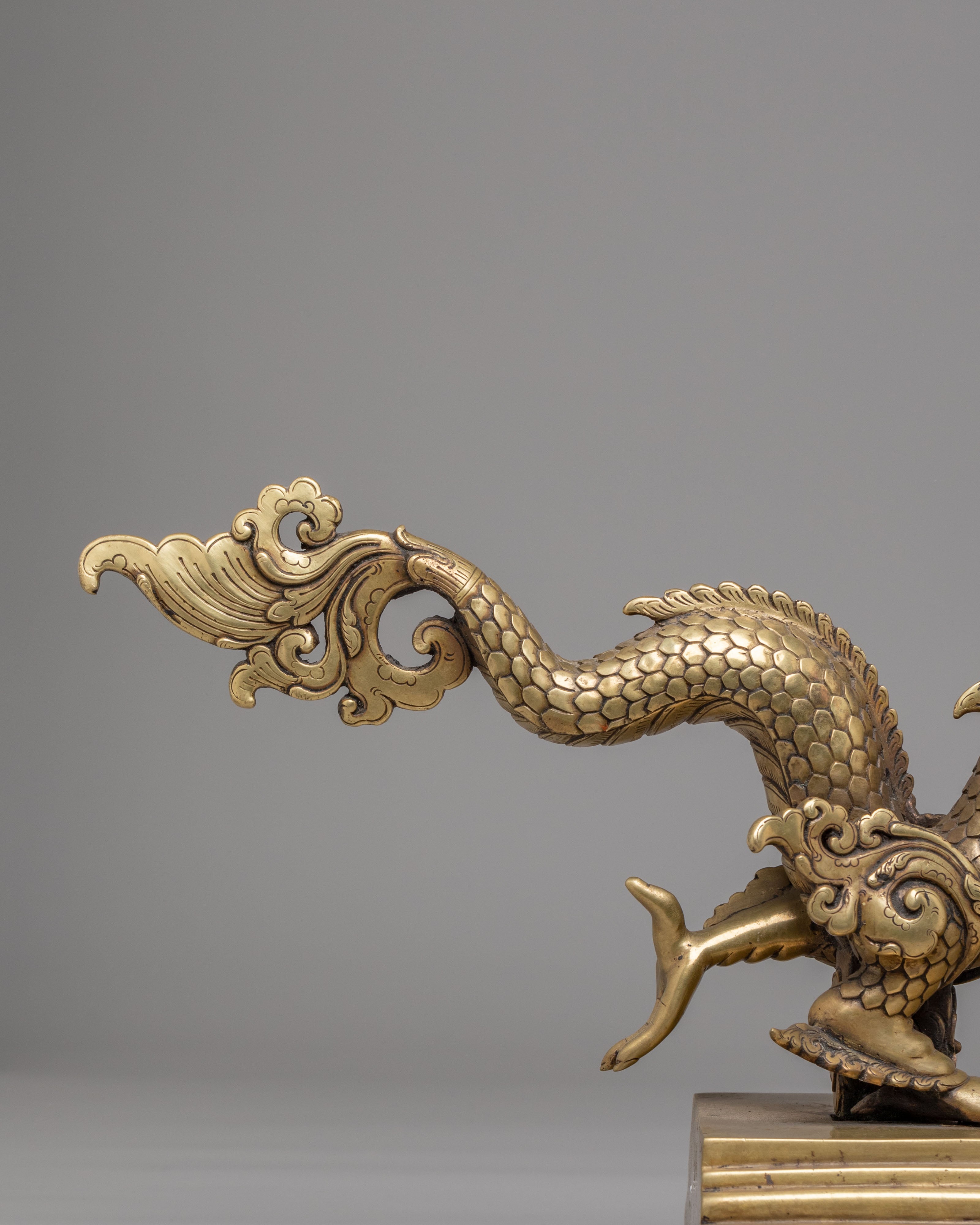 Handmade Decorative Dragon | Symbol of Strength Protection