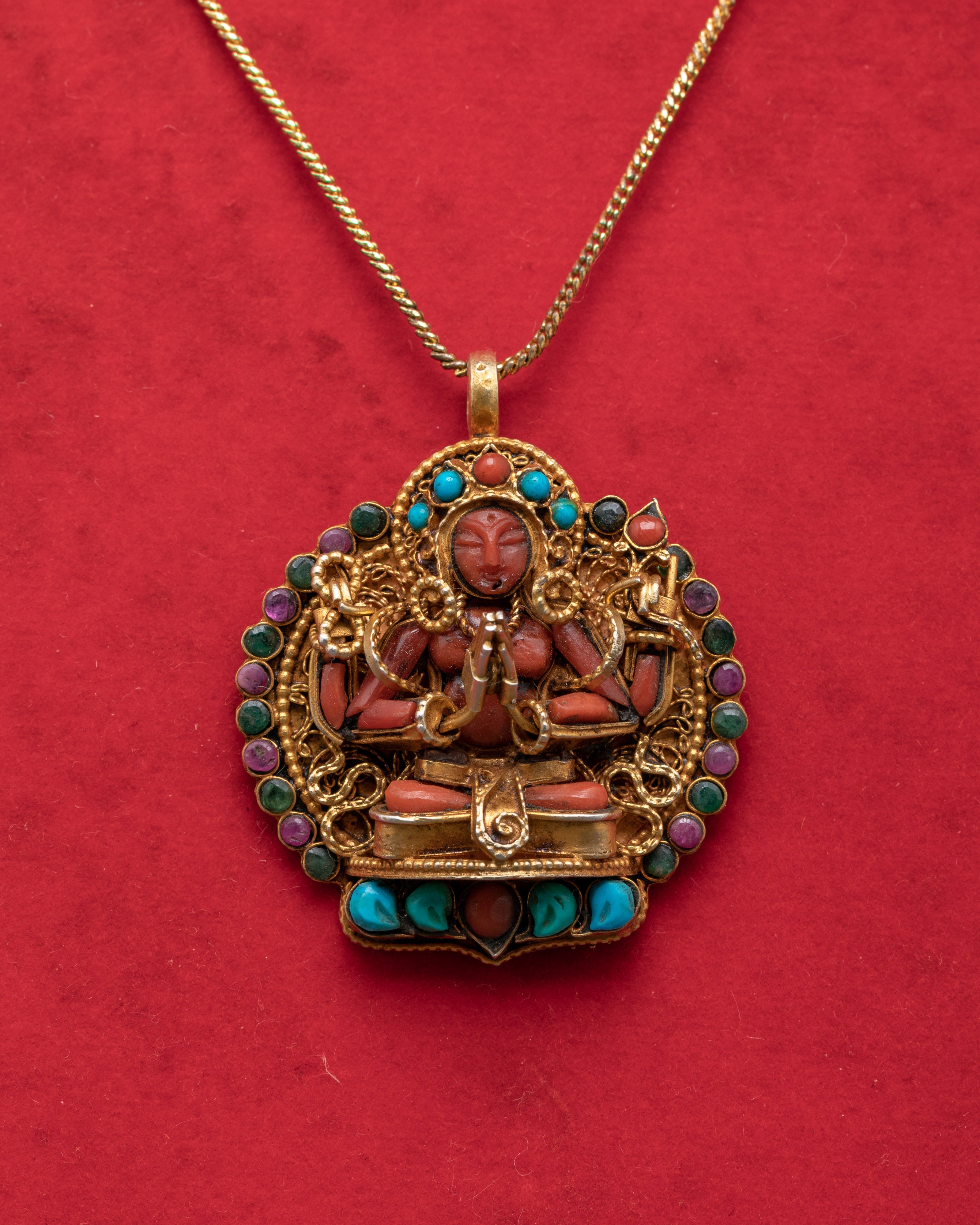Avalokiteshvara Locket | Symbol of Compassion and Protection
