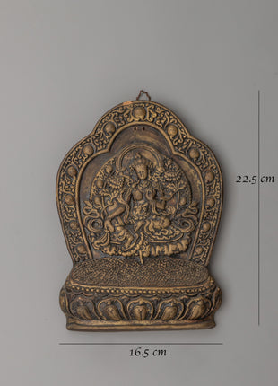 Green Tara Wall Hanging Statue | Sacred Symbol of Compassion & Protection