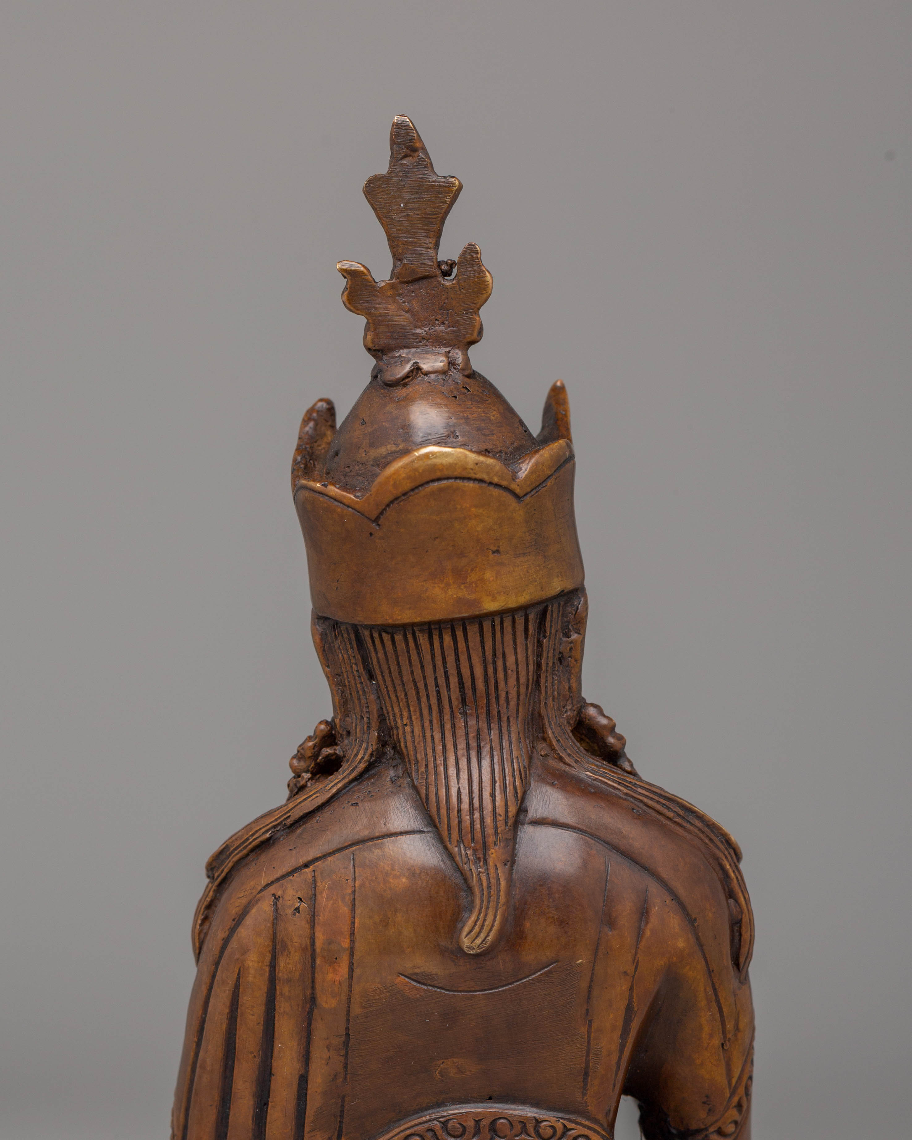 Handcrafted Tibetan Guru Tsokye Dorje Statue | Tibetan Deity Sculpture