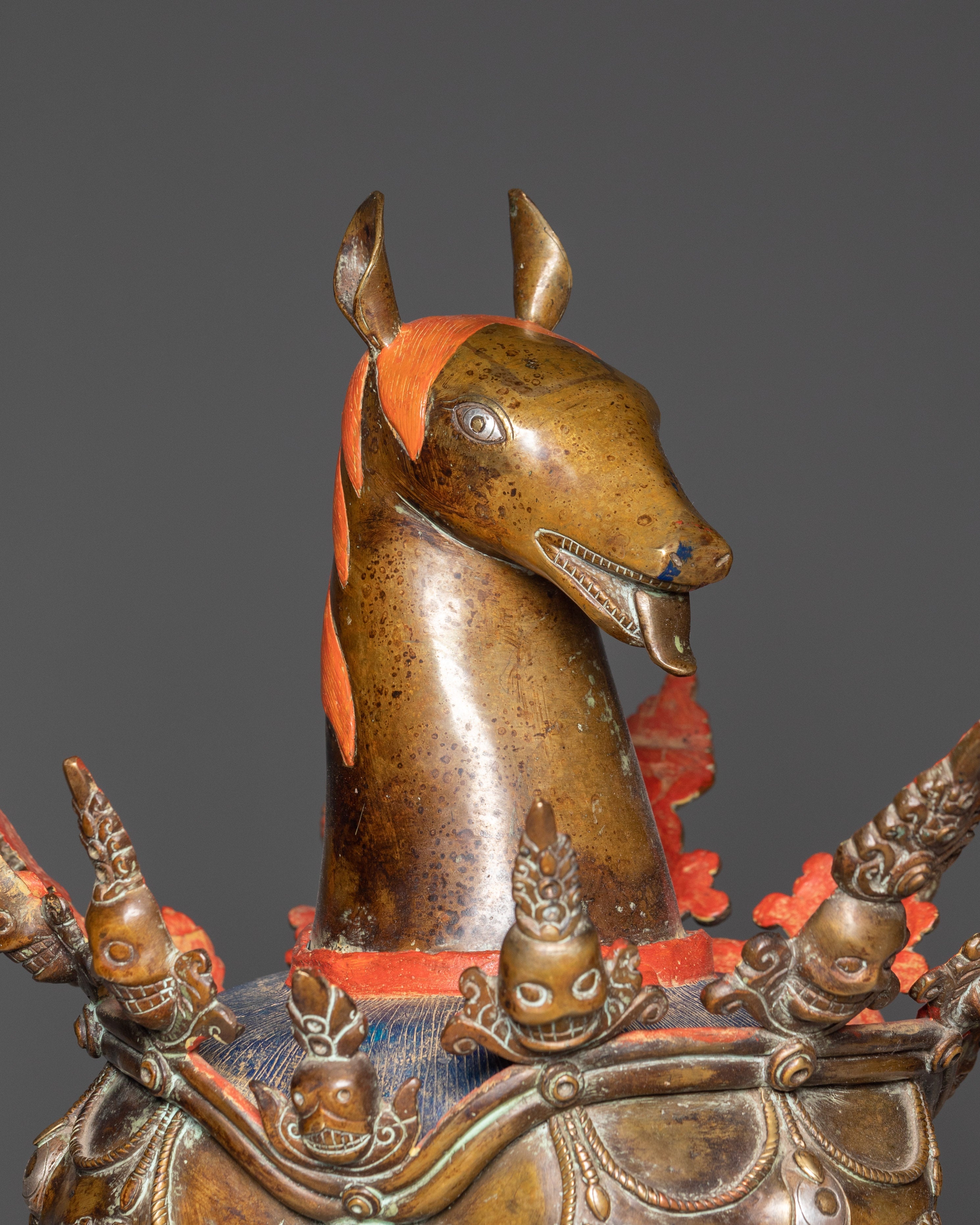 Copper Ceremonial Phurba | Sacred Spiritual Tool for Rituals