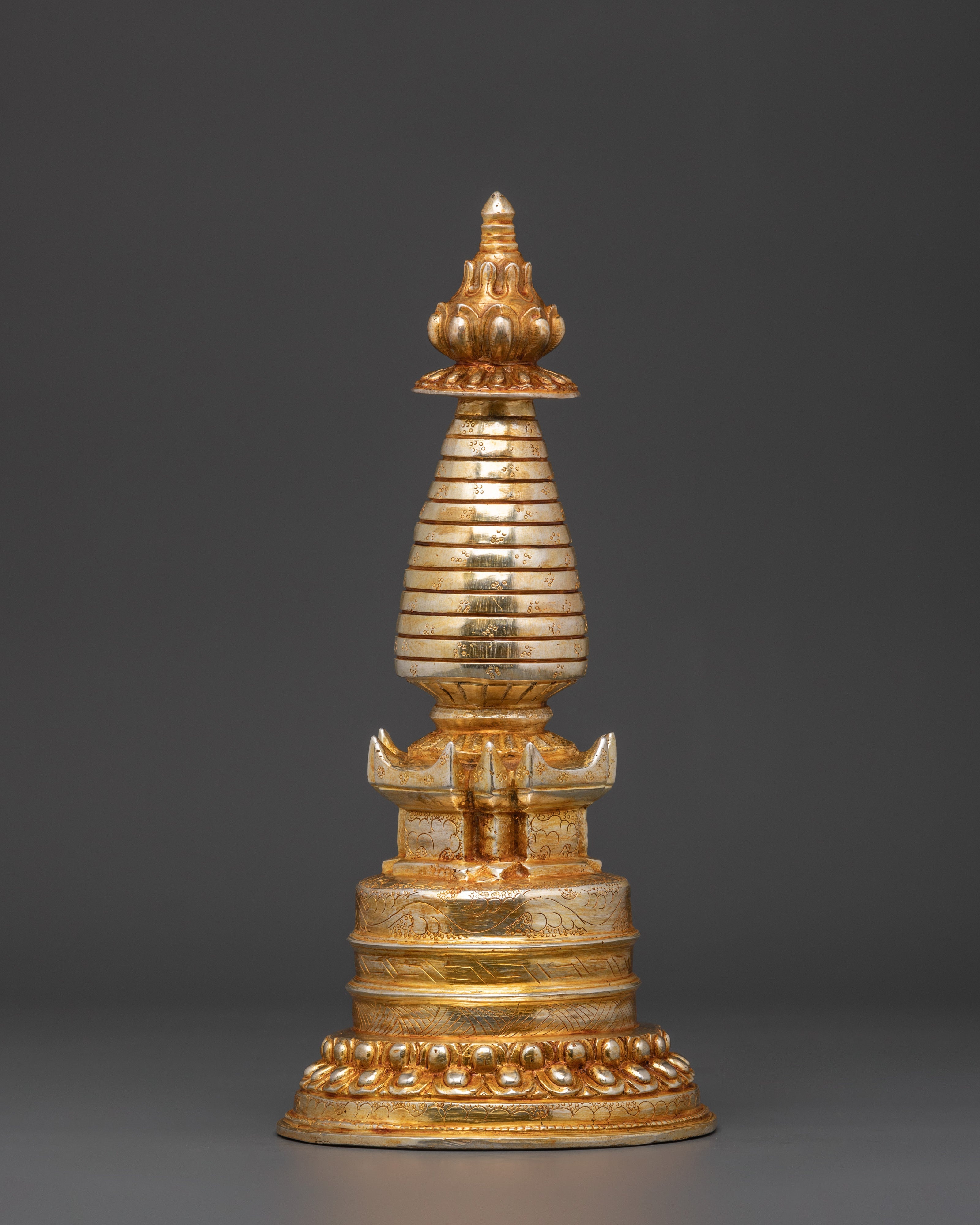 Tibetan Stupa for Altar | Spiritual Meditation Decor