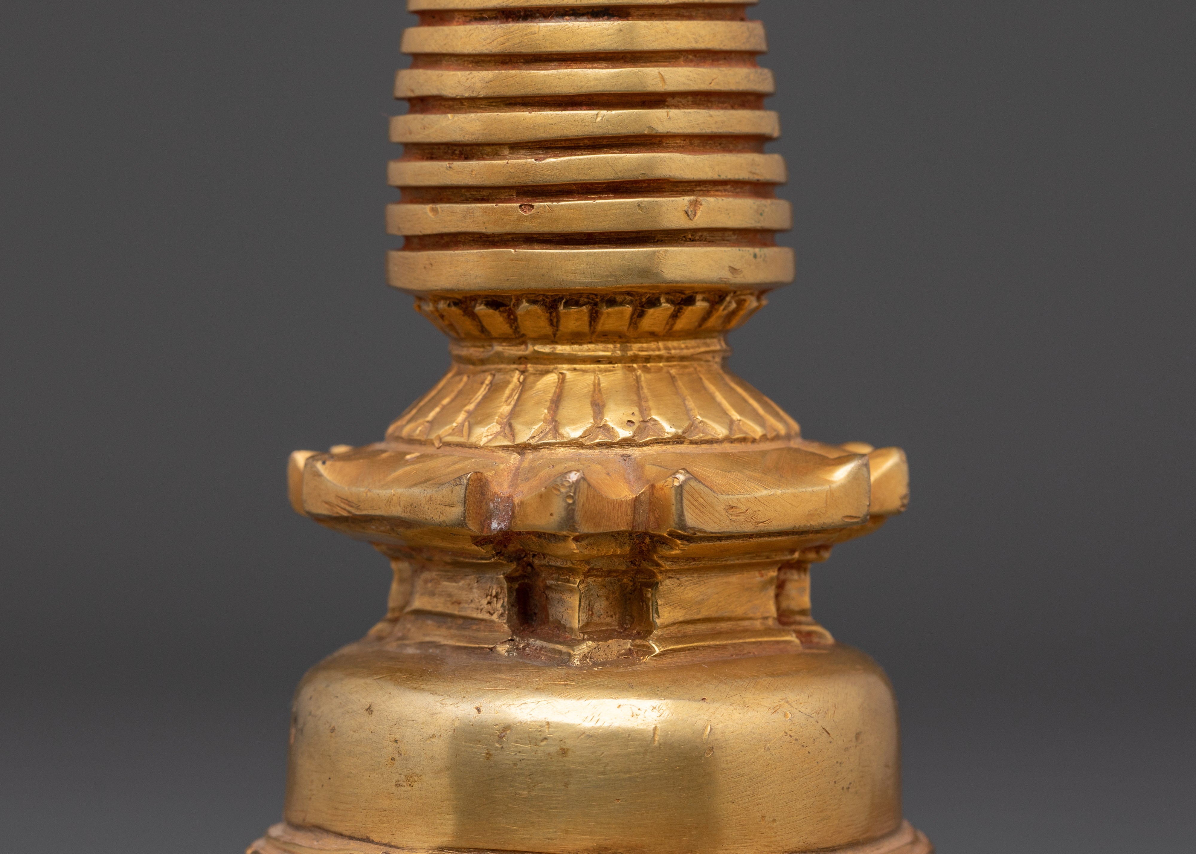 Sacred Tibetan Altar Stupa | Handcrafted Buddhist Spiritual Art
