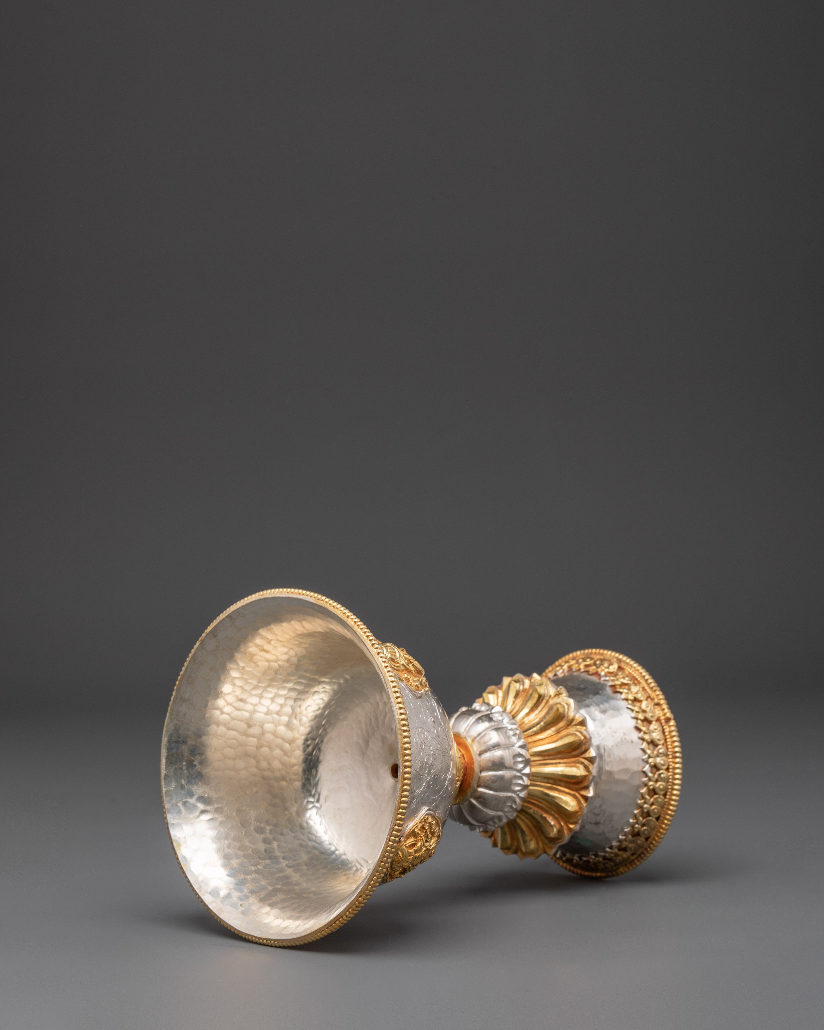 Tibetan Butter Lamp Set | Buddhist Offering Lamps for Ritual Use