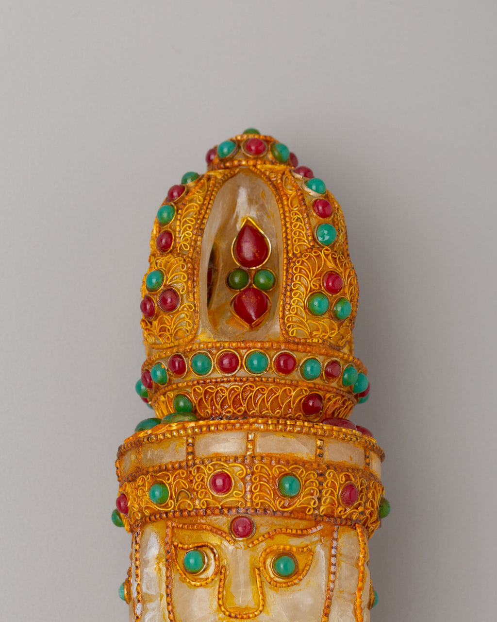 Spiritual Buddhist Ritual Dagger | Tibetan Shrine Object for Protection