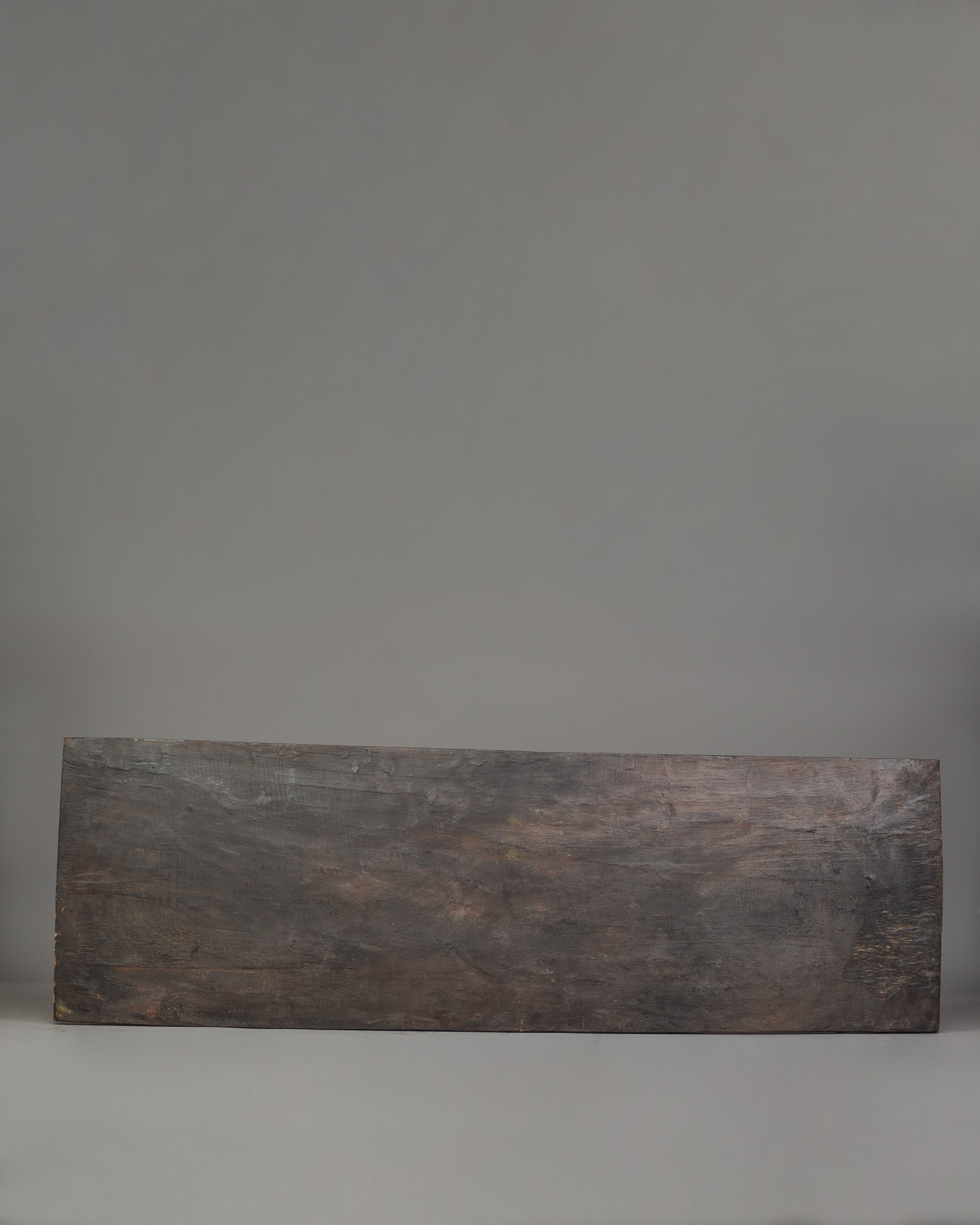 Carved Wooden Sutra Cover | Traditional Art