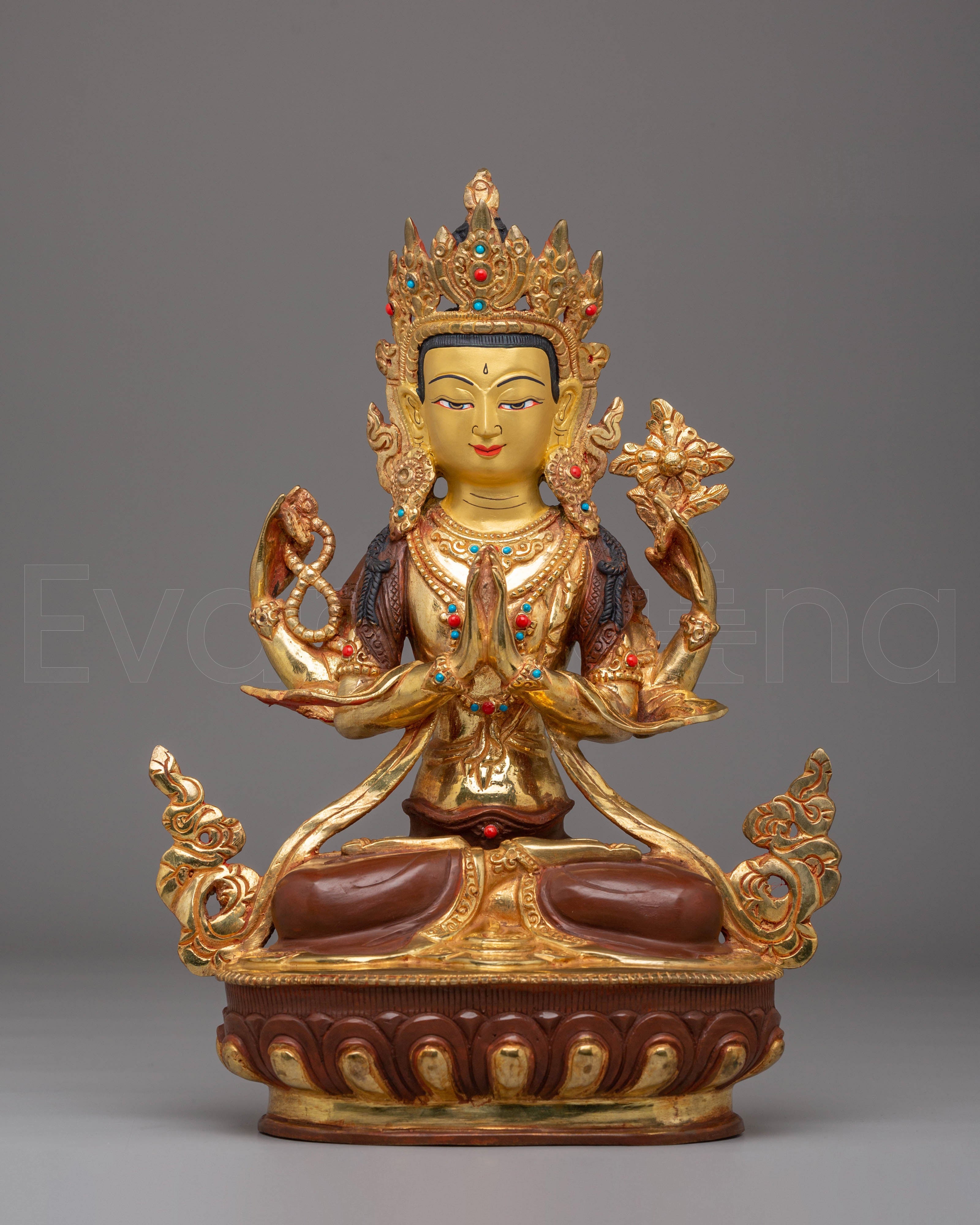 Sacred Bodhisattva Chenrezig Statue