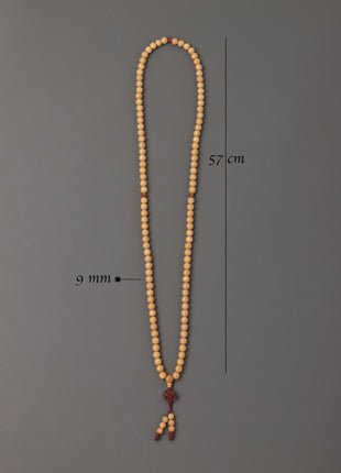 Lotus Seed Mala Beads for Meditation & Spiritual Practice | Sacred Ritual Item