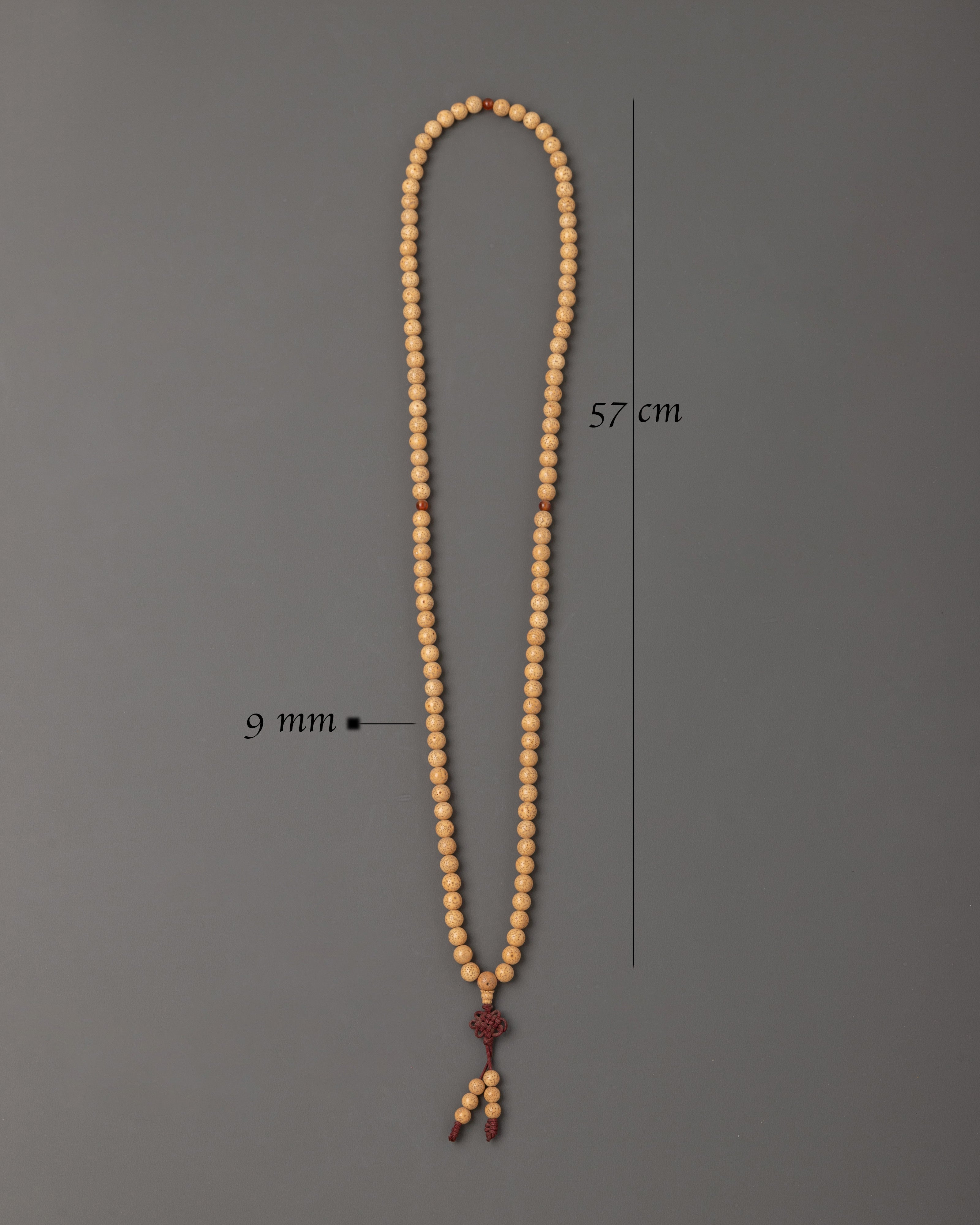 Lotus Seed Mala Beads for Meditation & Spiritual Practice | Sacred Ritual Item