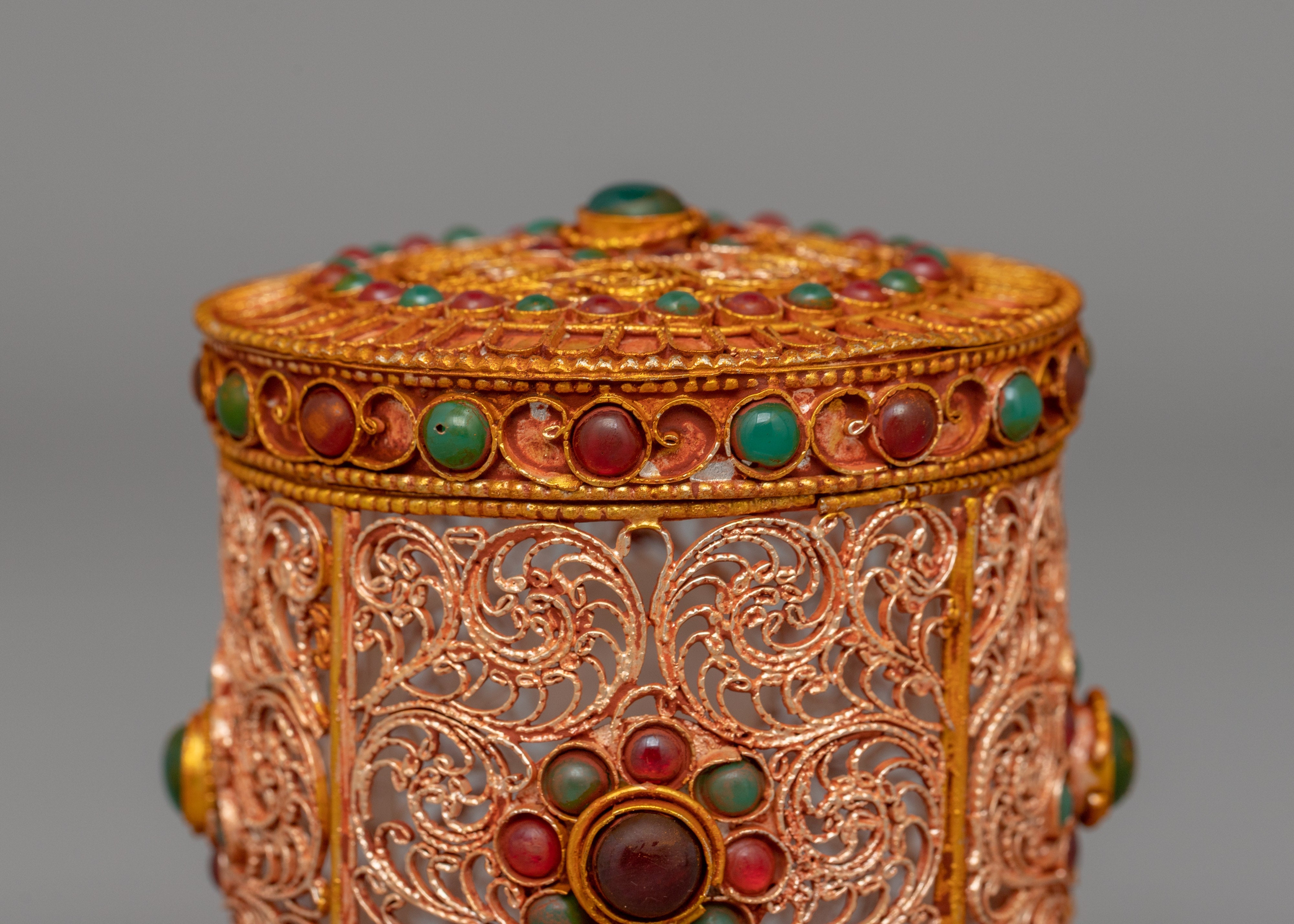 Handcrafted Traditional Treasure Box | A Symbol of Spiritual Wealth