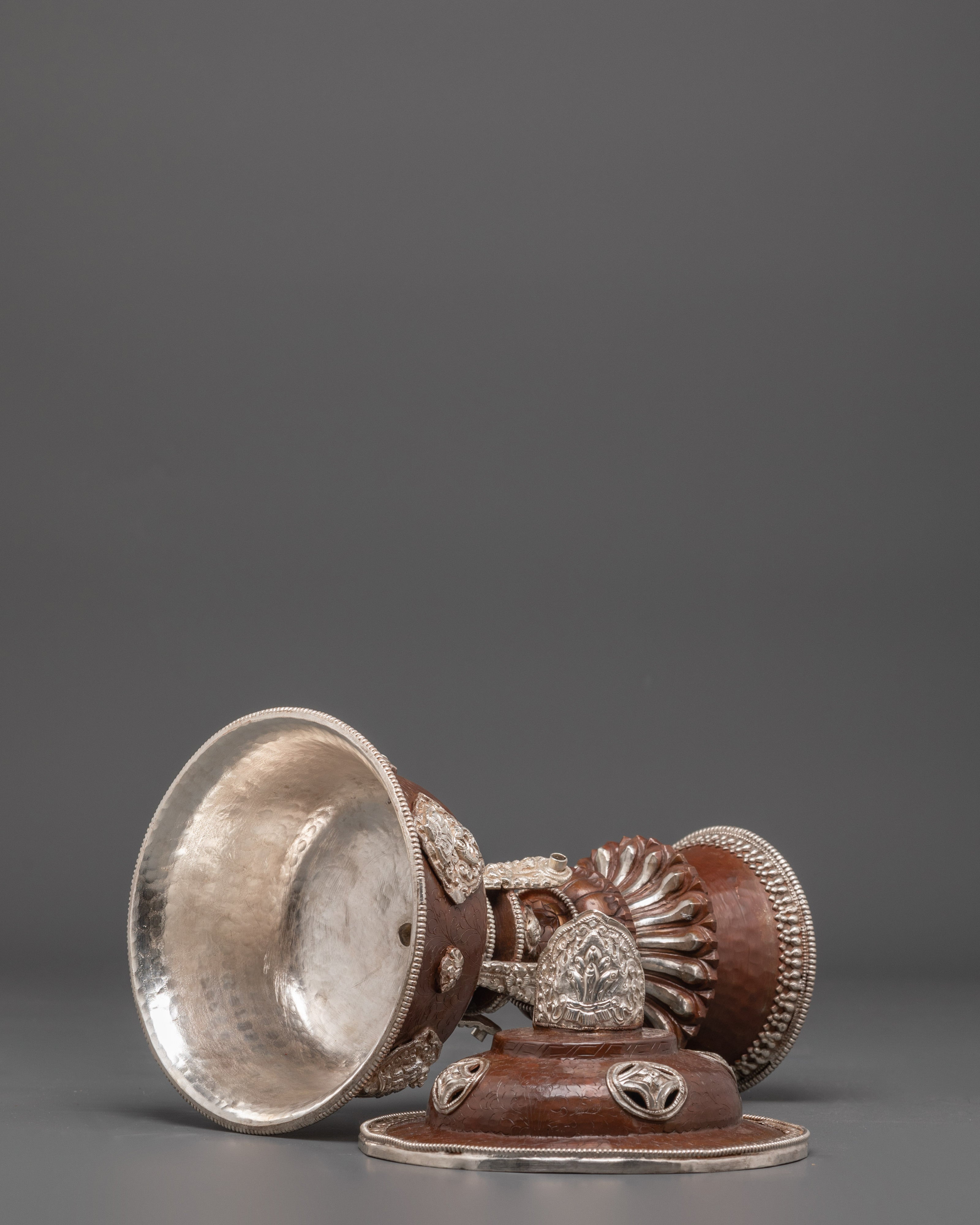 Tibetan Butter Lamp for Rituals, Meditation and Sacred Offerings