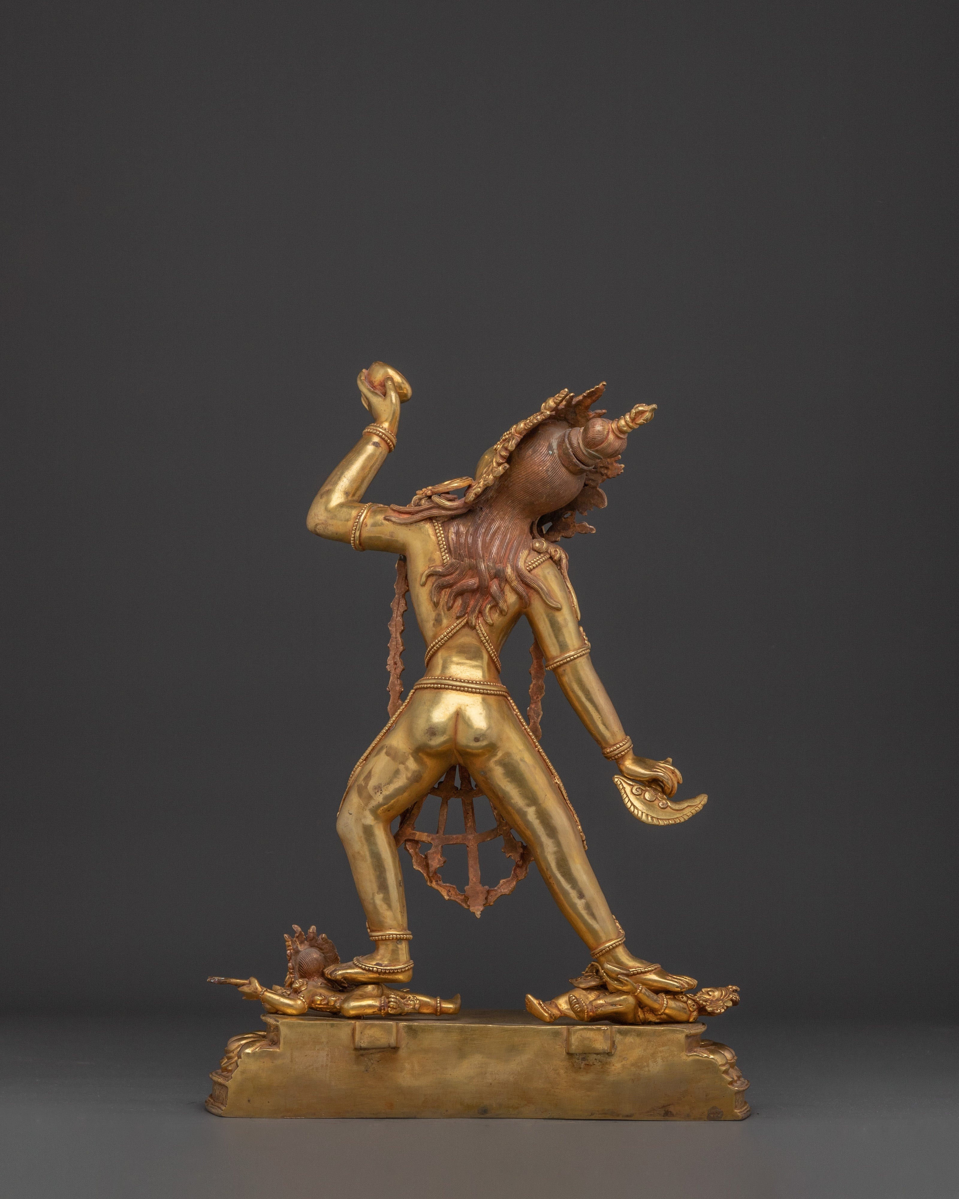 Handcrafted Vajrayogini Golden Statue | Queen of Dakini