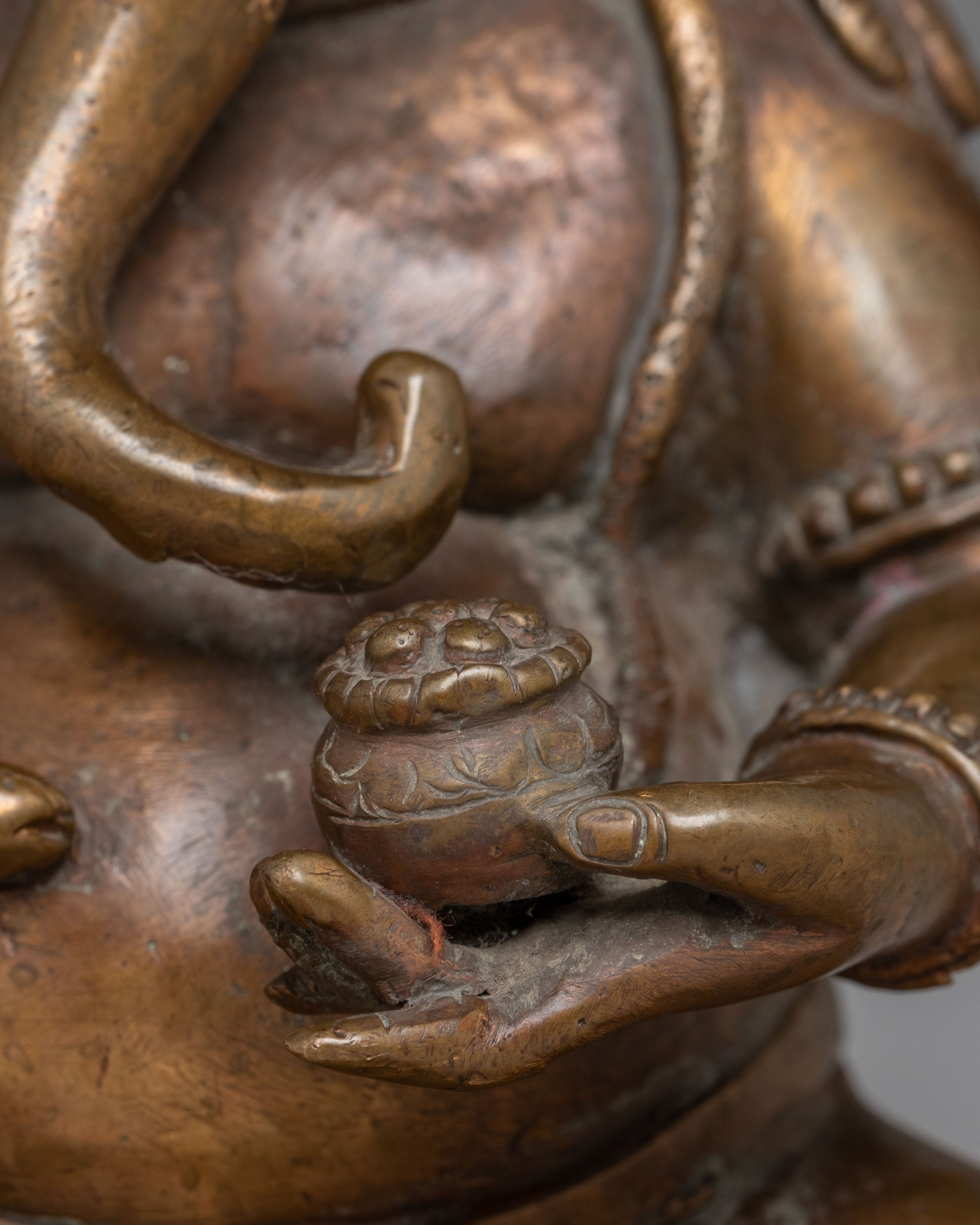 Copper Statue of Ganesh | The Remover of Obstacles
