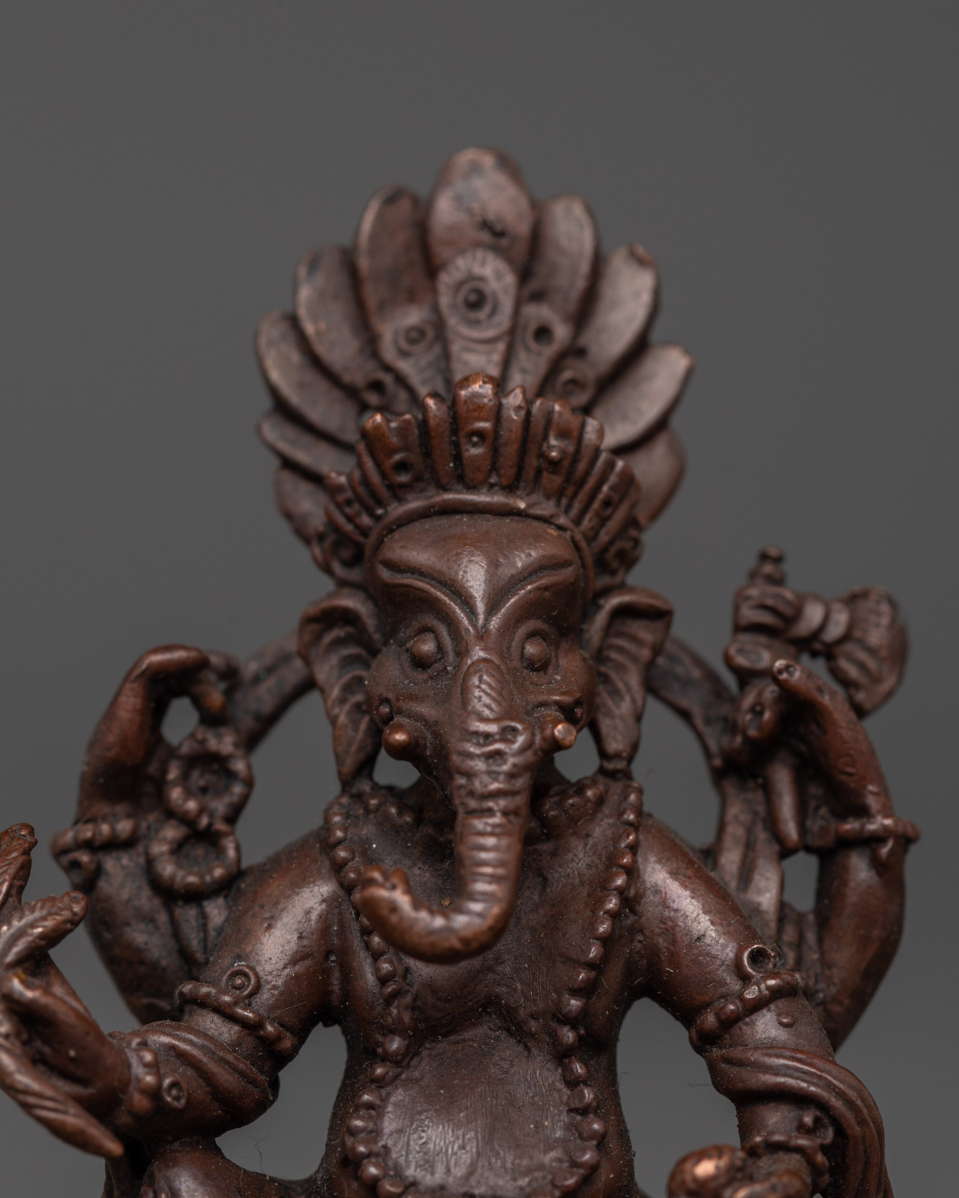 Hindu Lord Ganesha Statue | Remover of Obstacles Altar Statue