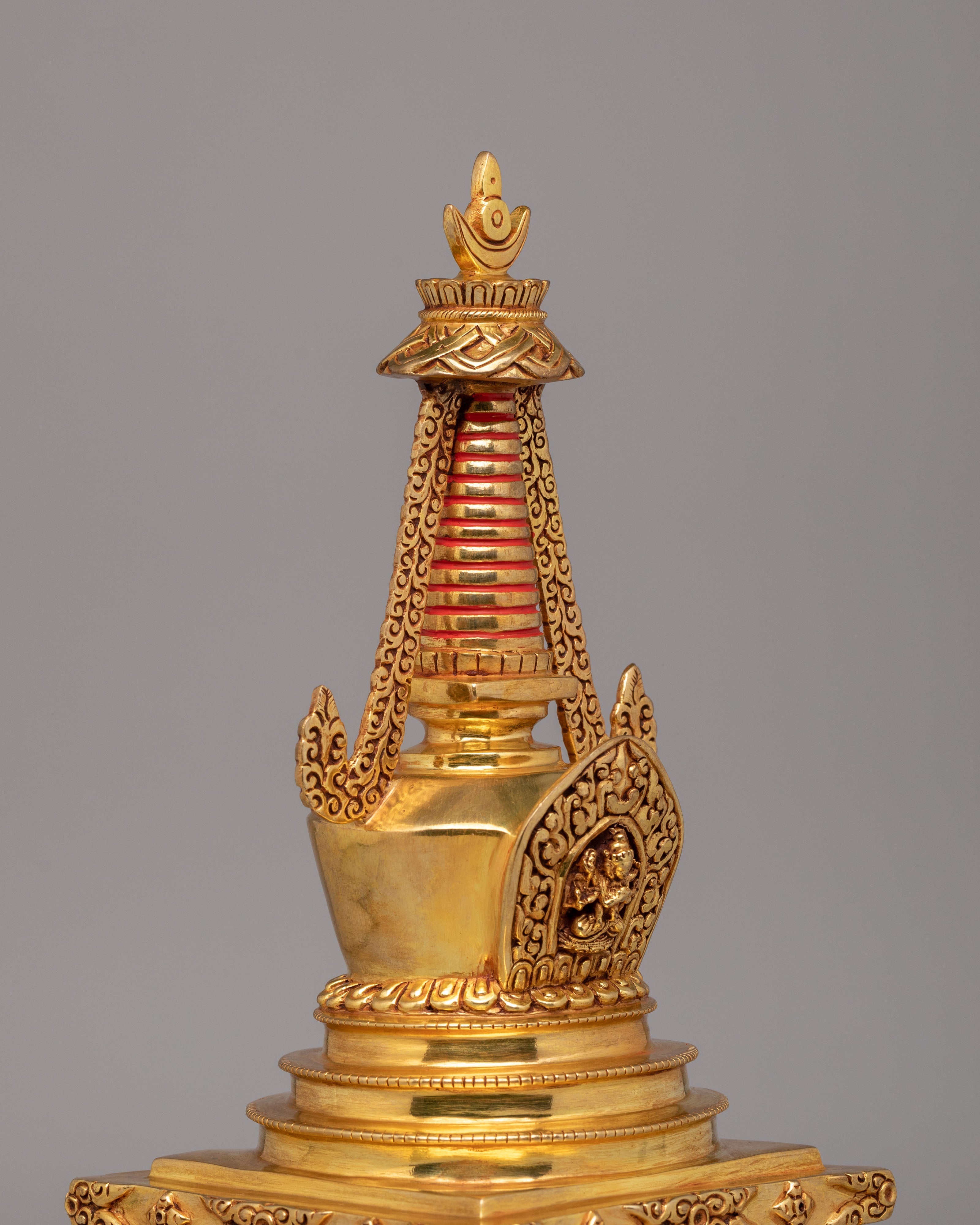 Tibetan Namgyalma Shrine Stupa | Meditation Altar Decor