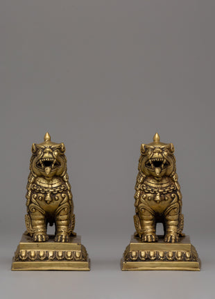 Pair of Guardian Lion Statue​