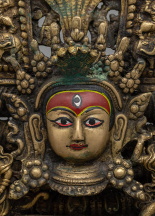 Handicraft Kumari Statue | Sacred Living Goddess of Nepal & Protector of the People